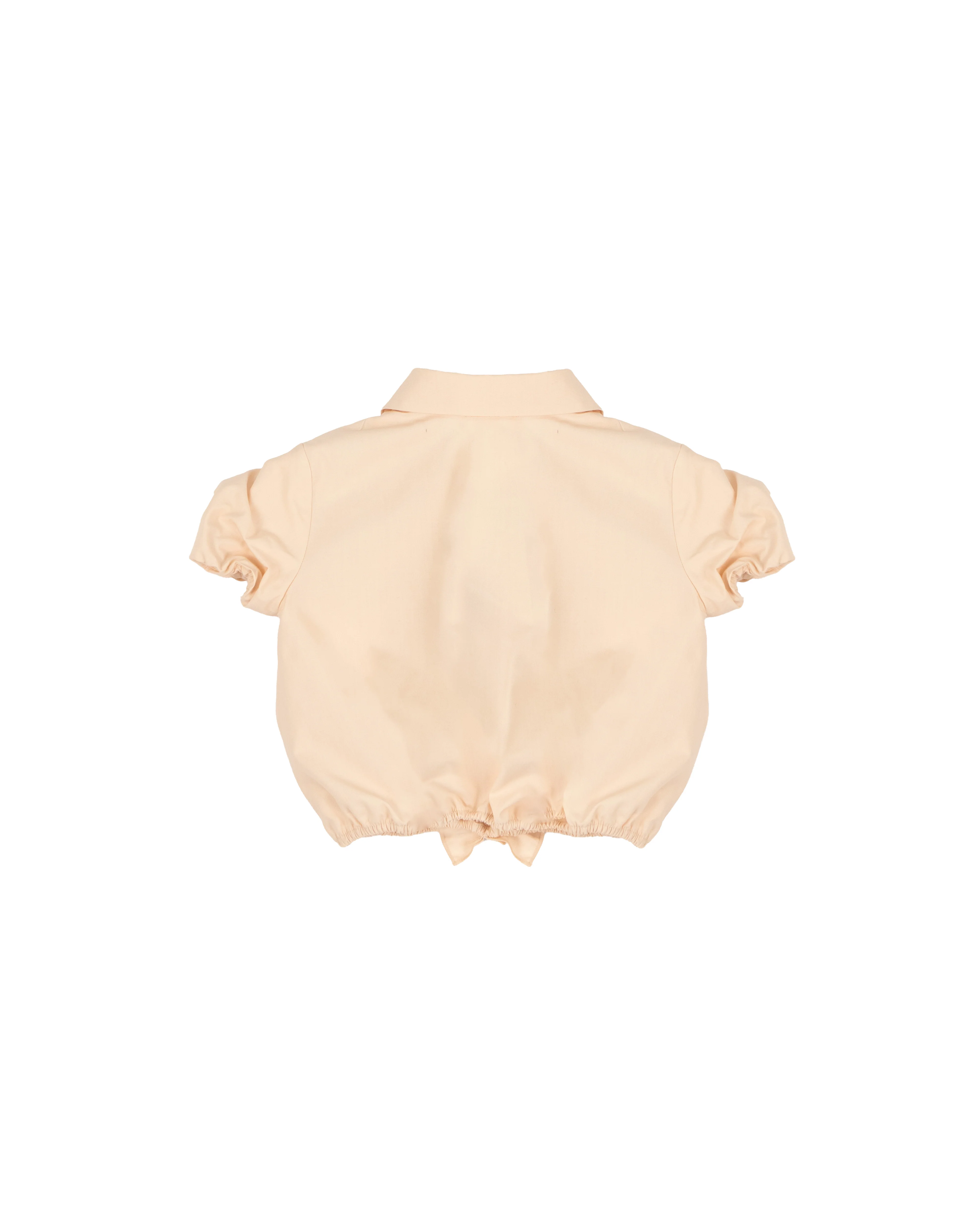 Elisabetta Franchi La Mia Bambina Camicia con Rouche Rosa per Neonate