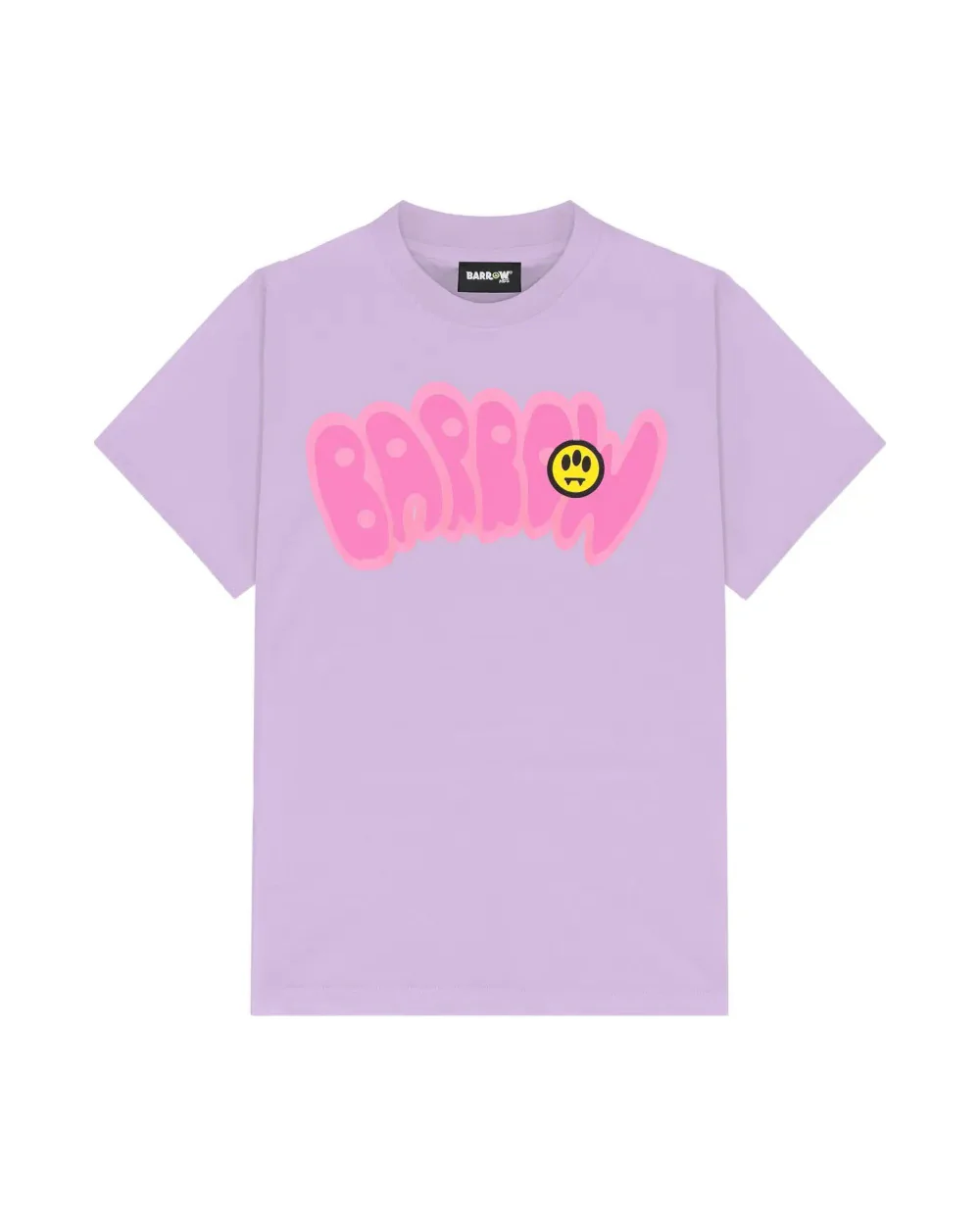 Barrow Kids T-Shirt Lilla con Stampa per Bambine