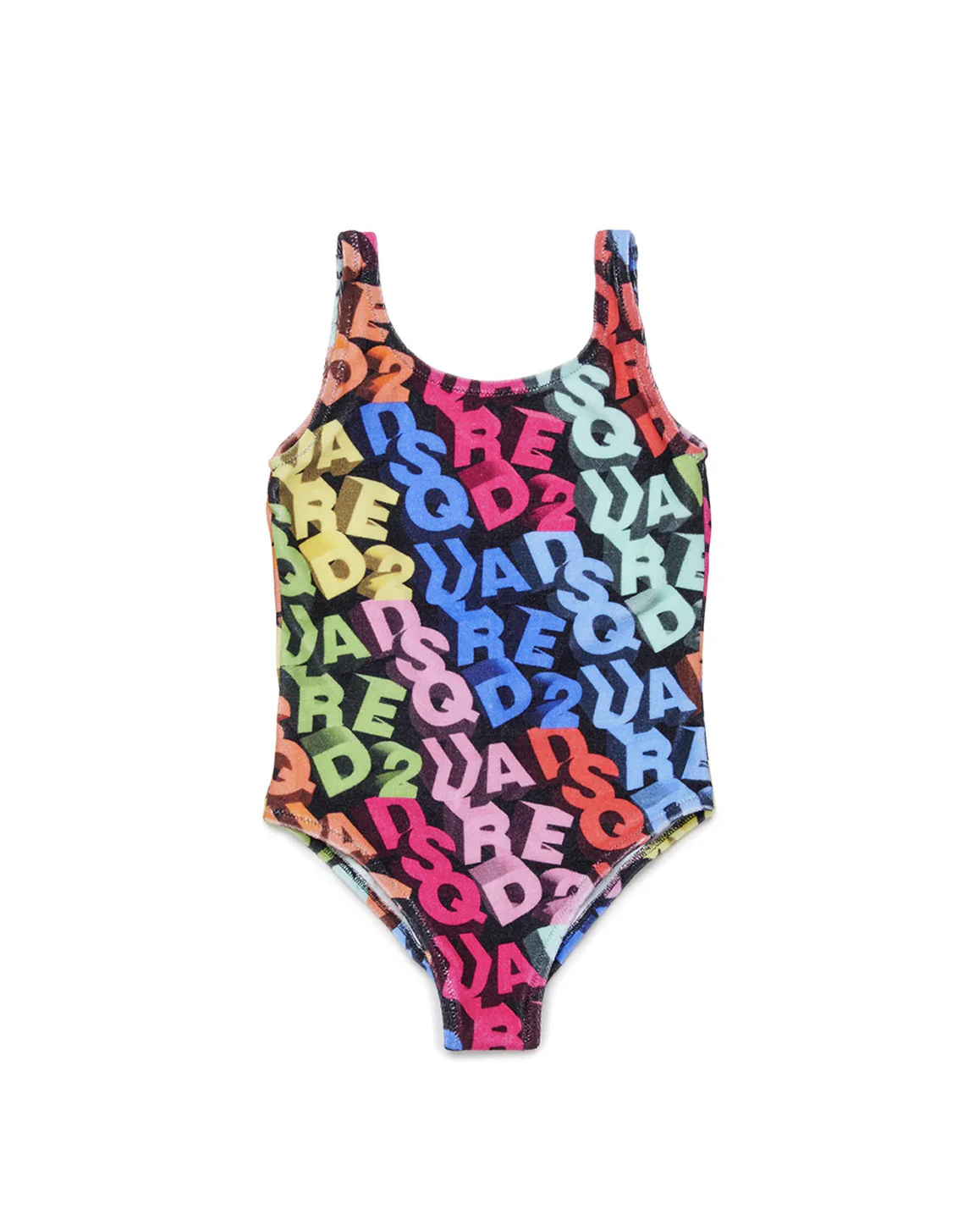 Dsquared2 Kids Costume Multicolor All-Over per Bambine