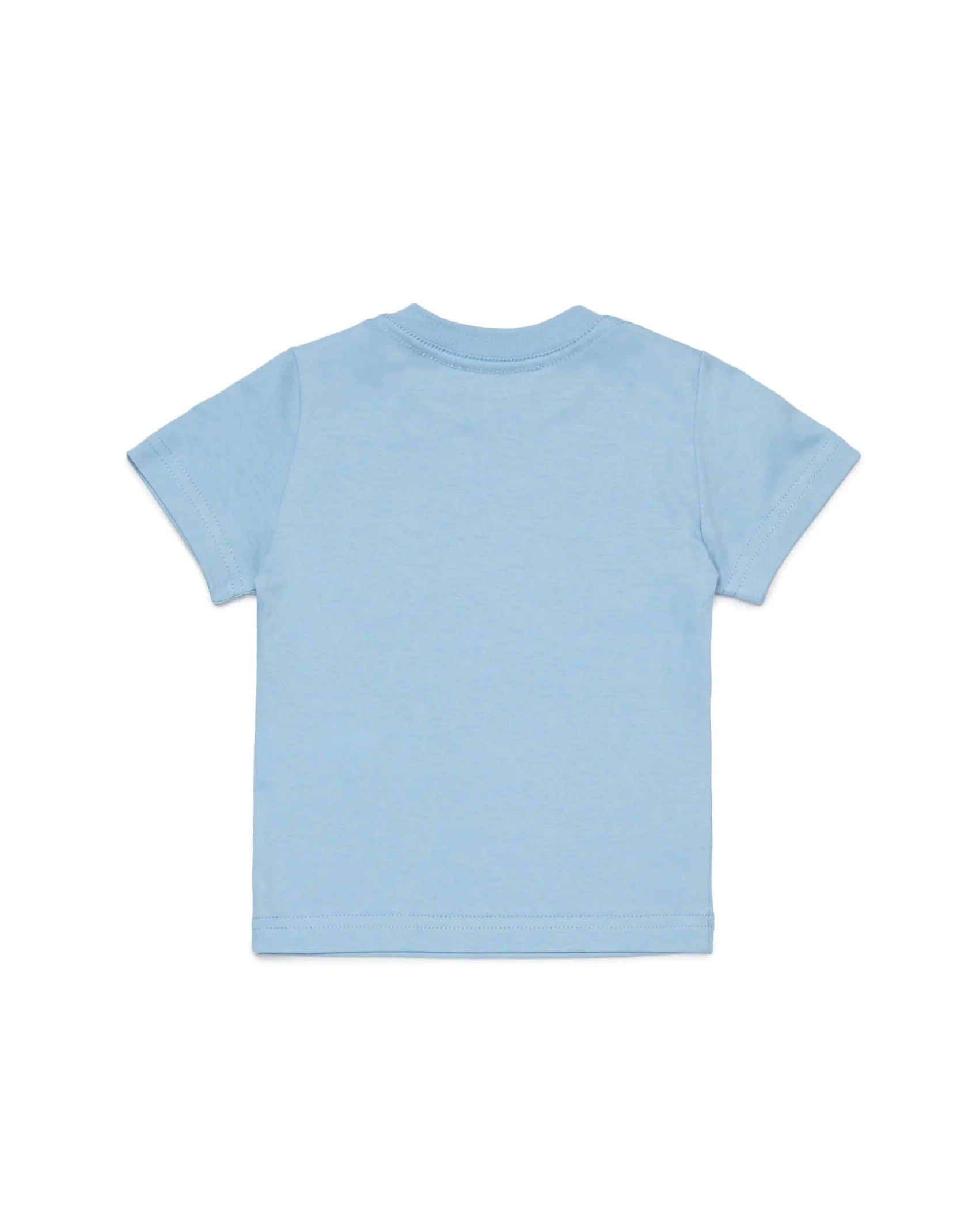 Dsquared2 Kids T-shirt Celeste con Stampa 