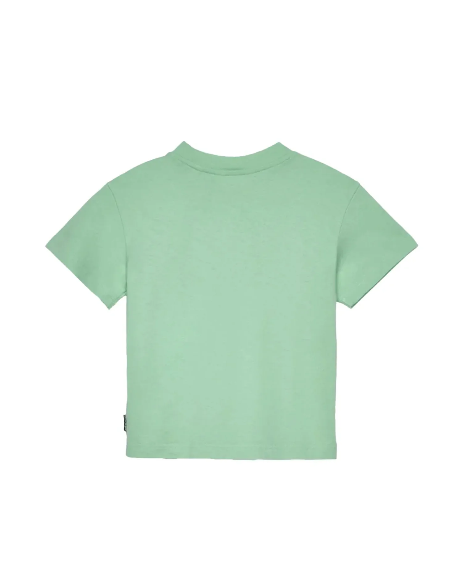 Palm Angels Kids T-Shirt Verde con Stampa Logo per Bambini