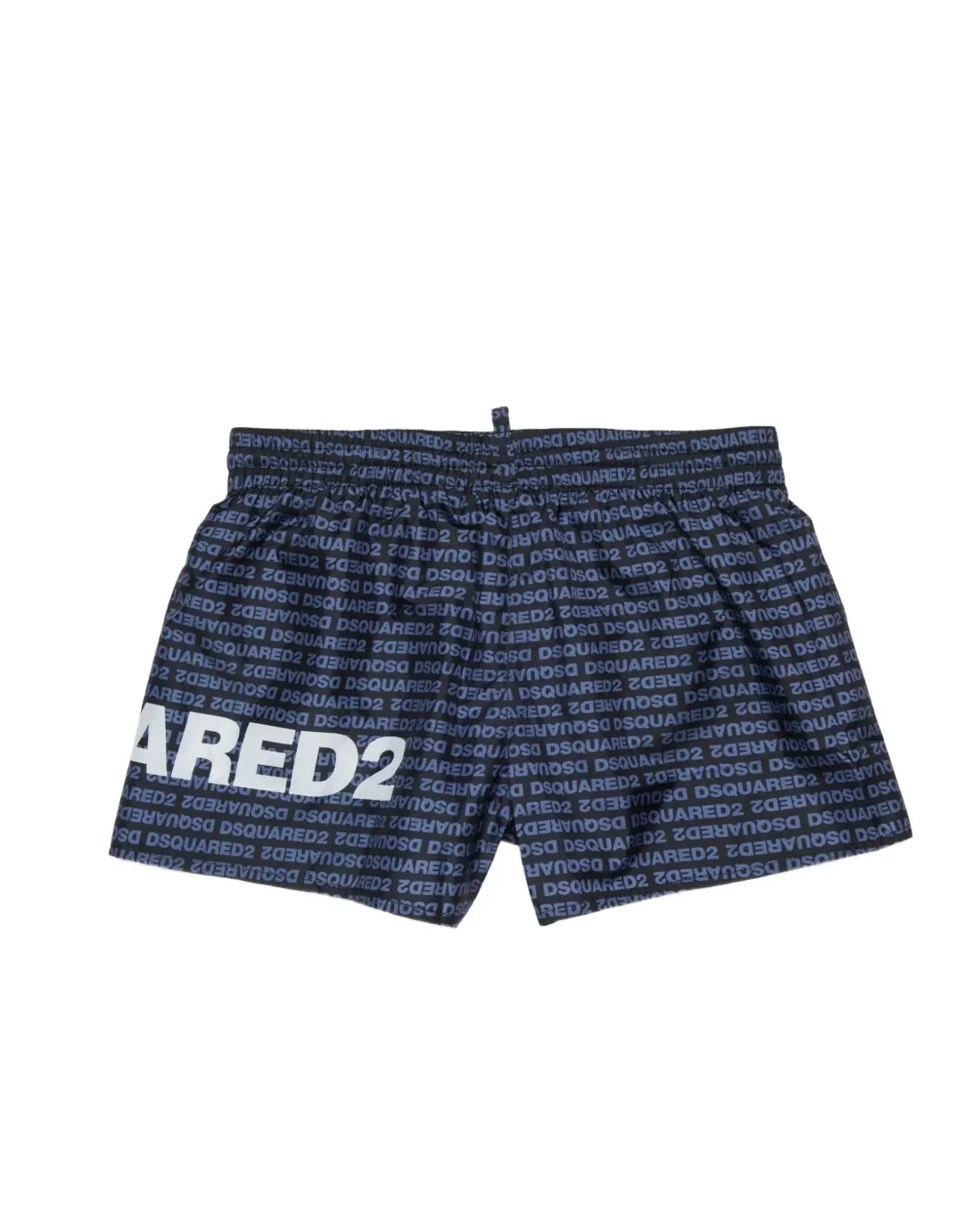 Dsquared2 Kids Costume Nero Monogram All-Over per Bambini