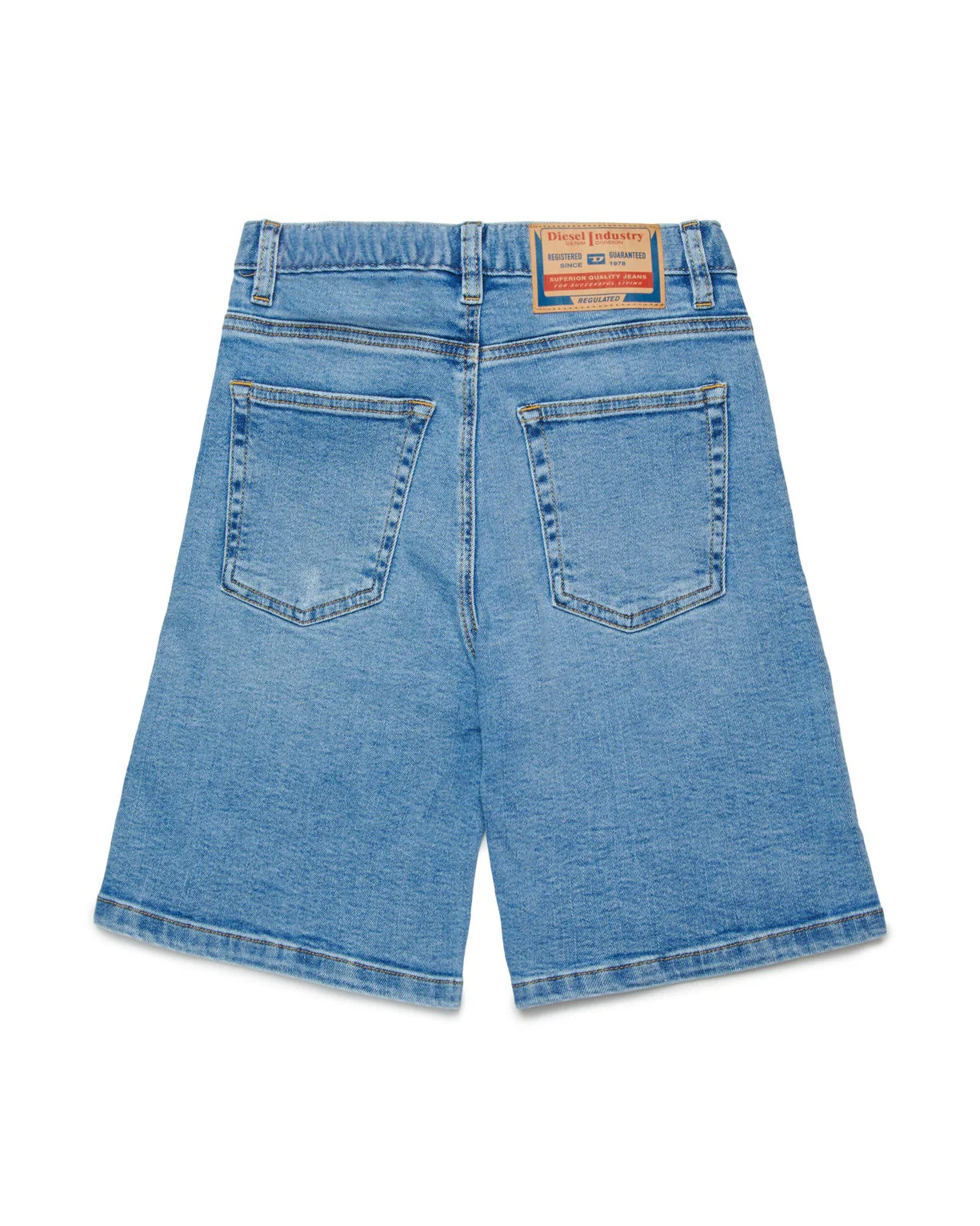 Diesel Kids Bermuda in Denim per Bambini