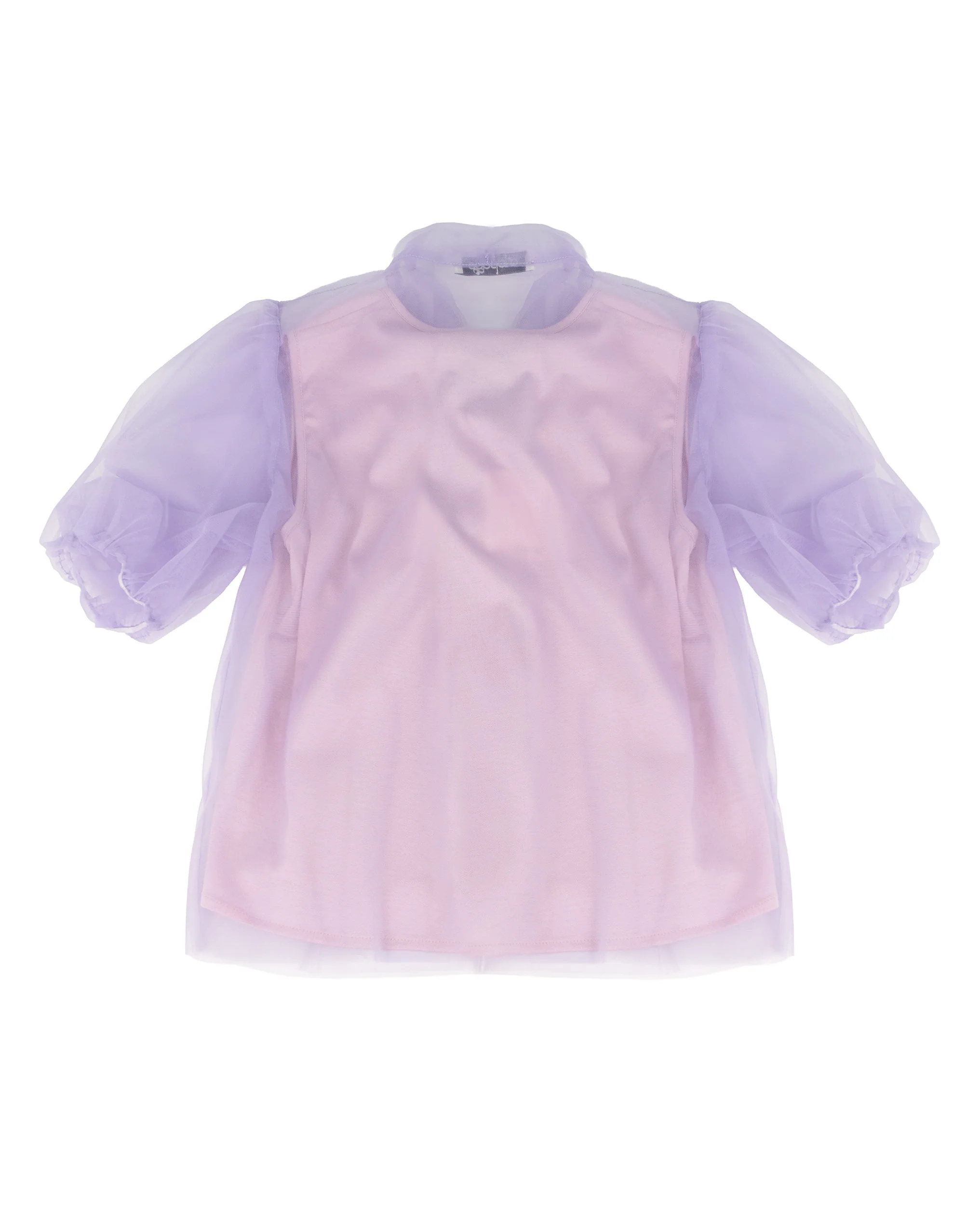 A'lapage Kids Blusa Lilla con Dettaglio Fiori per Bambine