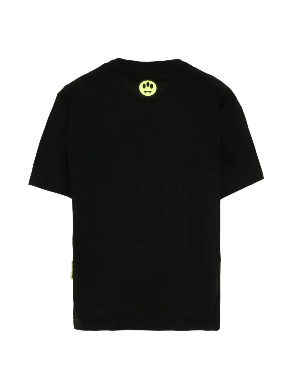 Barrow Kids T-Shirt Nero con Stampa Teddy Unisex