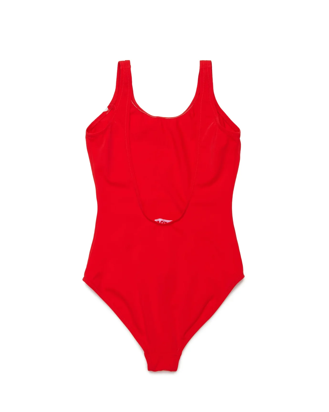 Diesel Kids Costume Rosso con Stampa Logo per Bambine