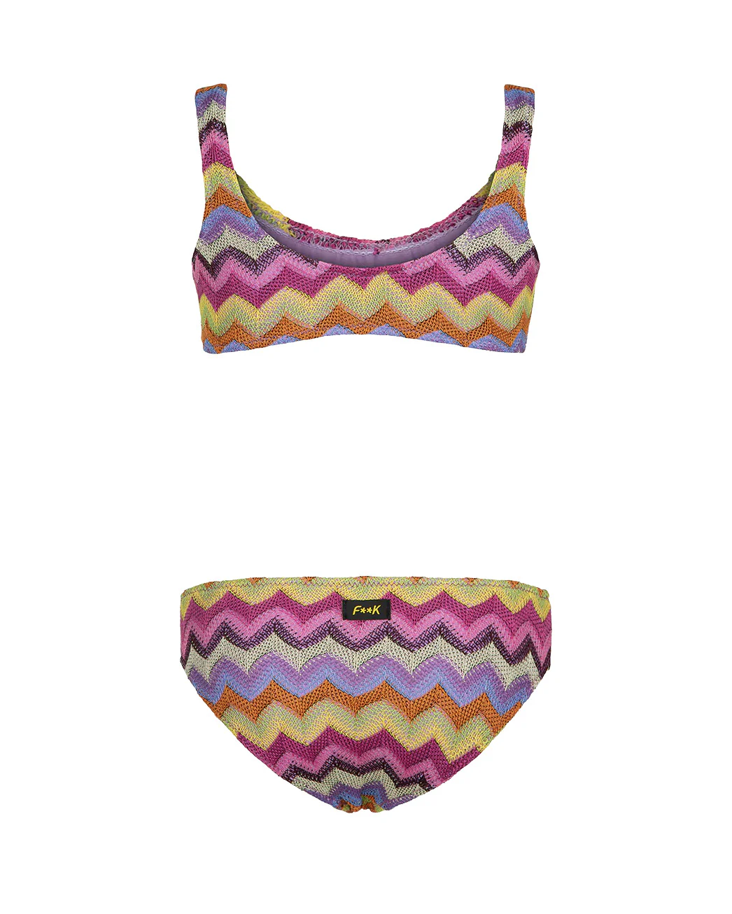 F**K Kids Costume in Maglia Multicolor per Bambine