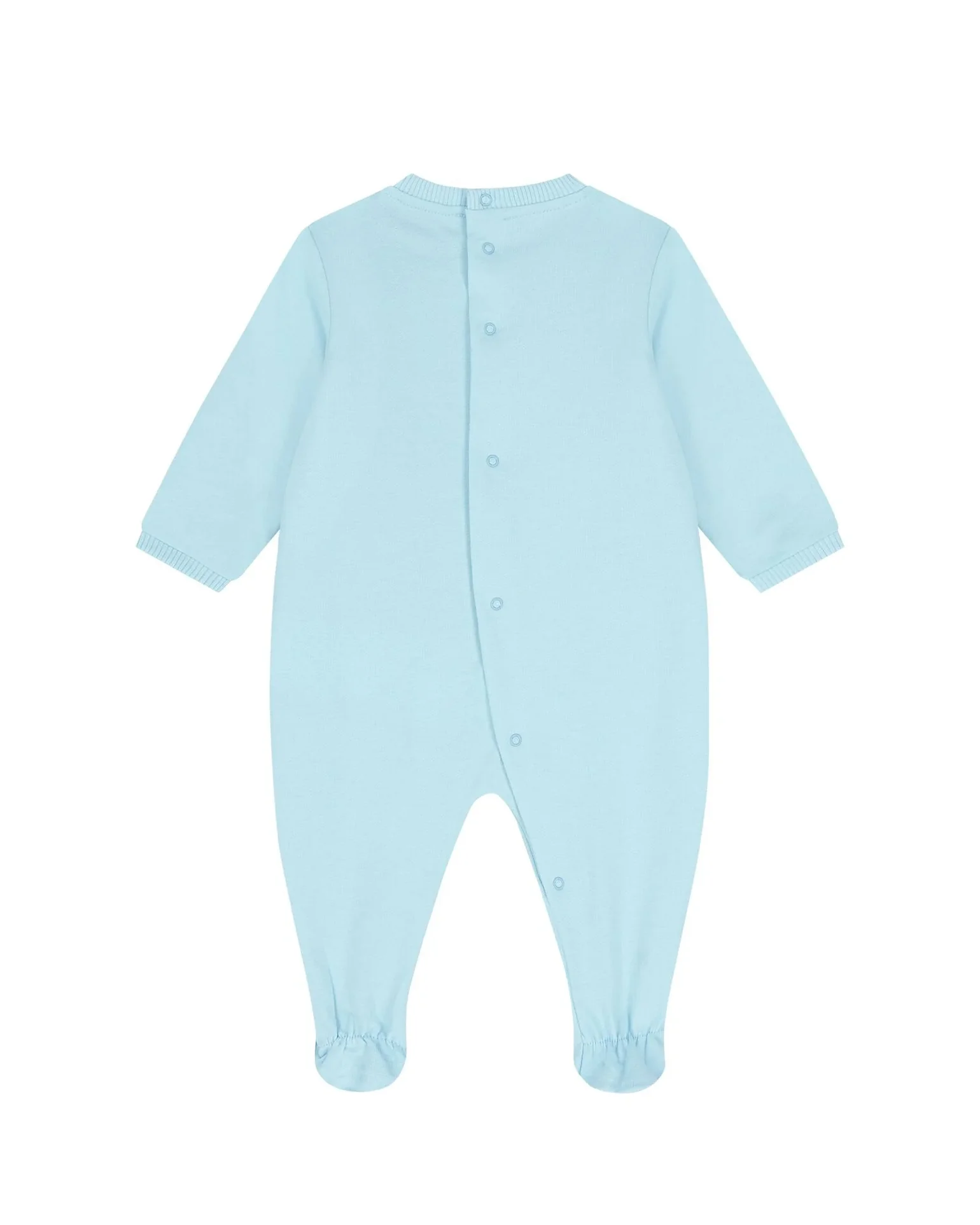 Moschino Kids Tutina con Stampa Logo Teddy Bear per Neonati
