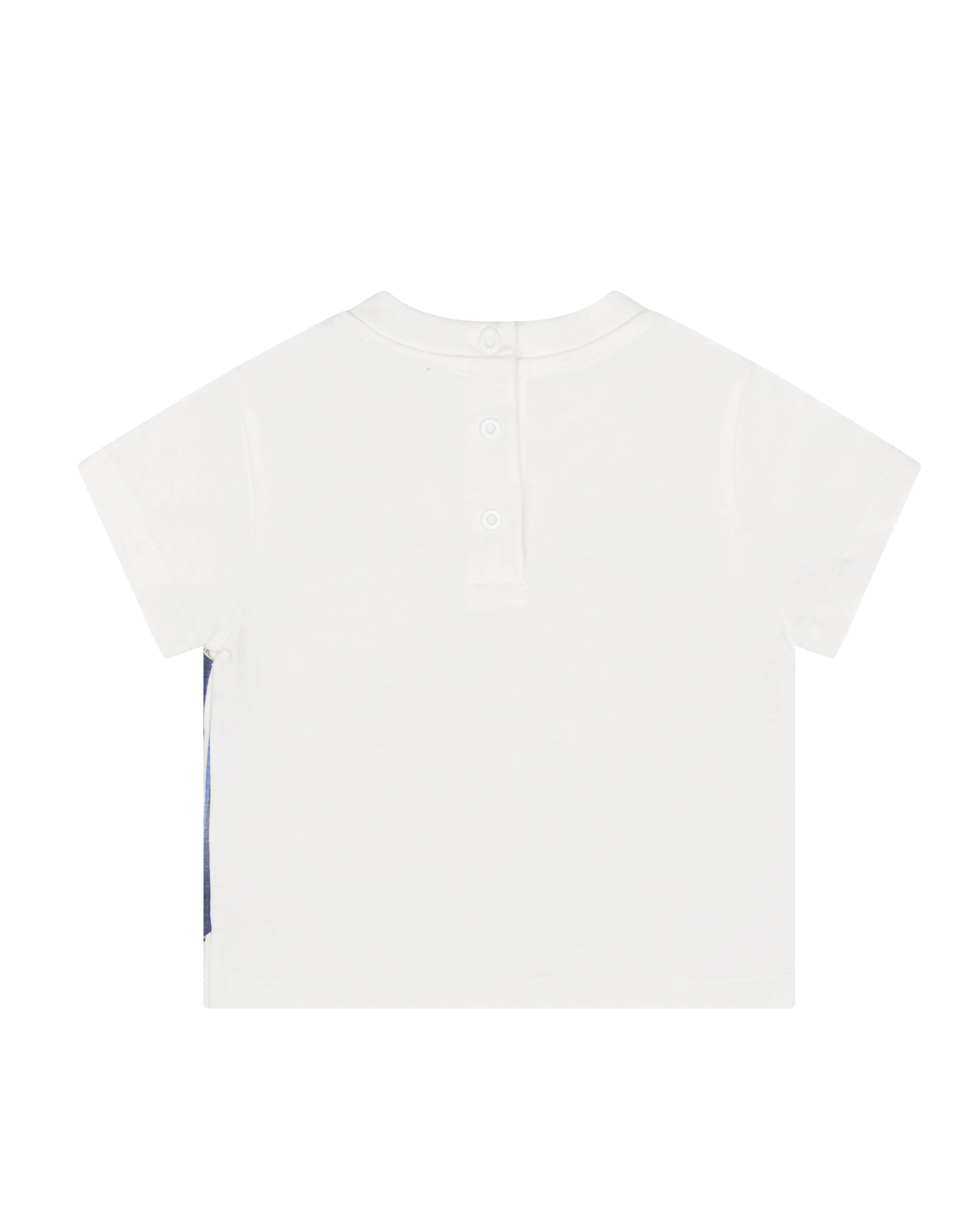 Simonetta Kids T-Shirt Avorio con Applicazioni per Bambine