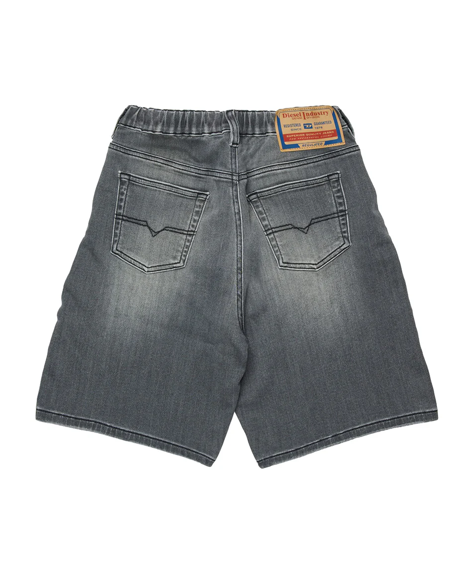 Diesel Kids Bermuda in Denim Scuro per Bambini