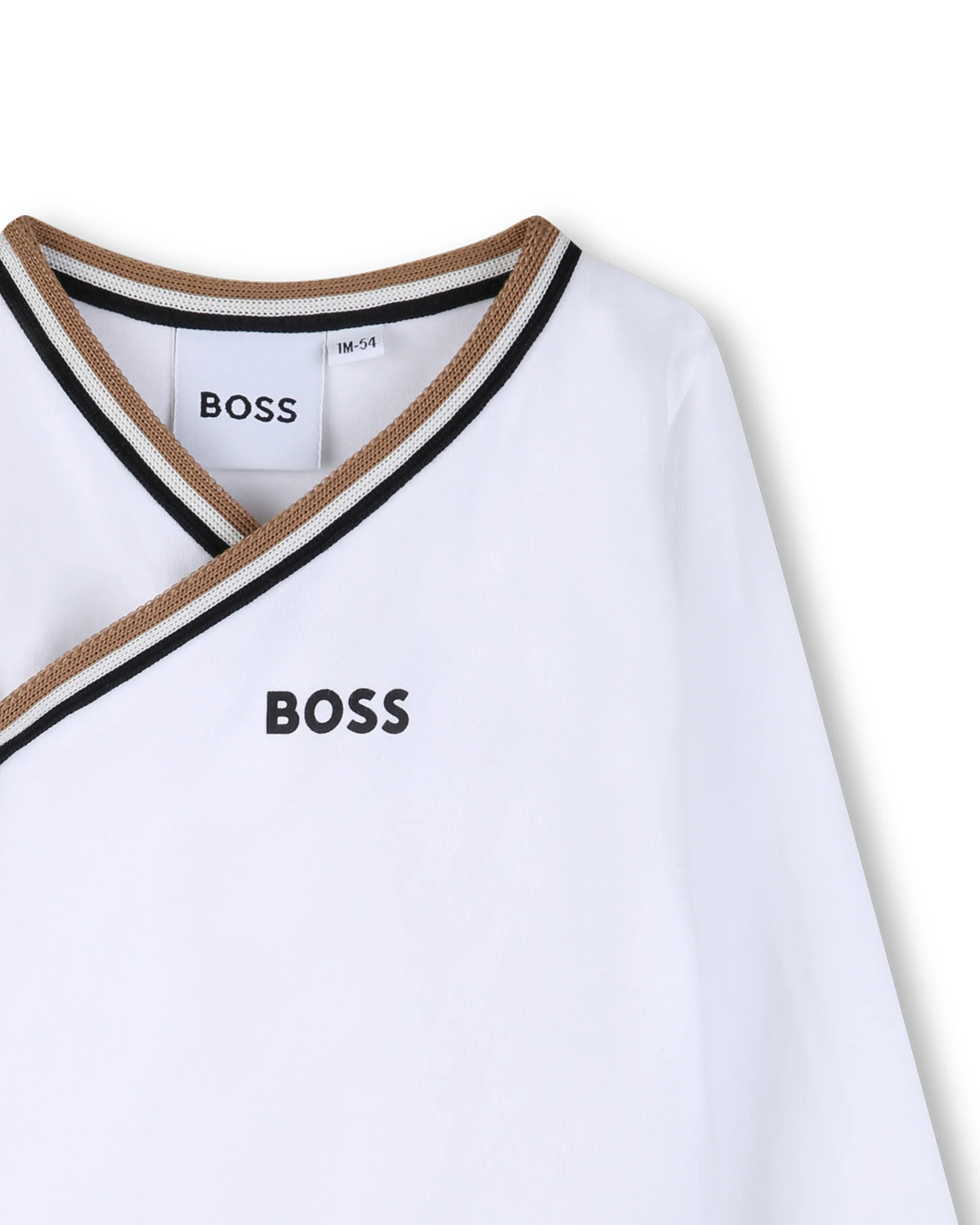 Boss Kids Set Regalo Bianco per Neonati