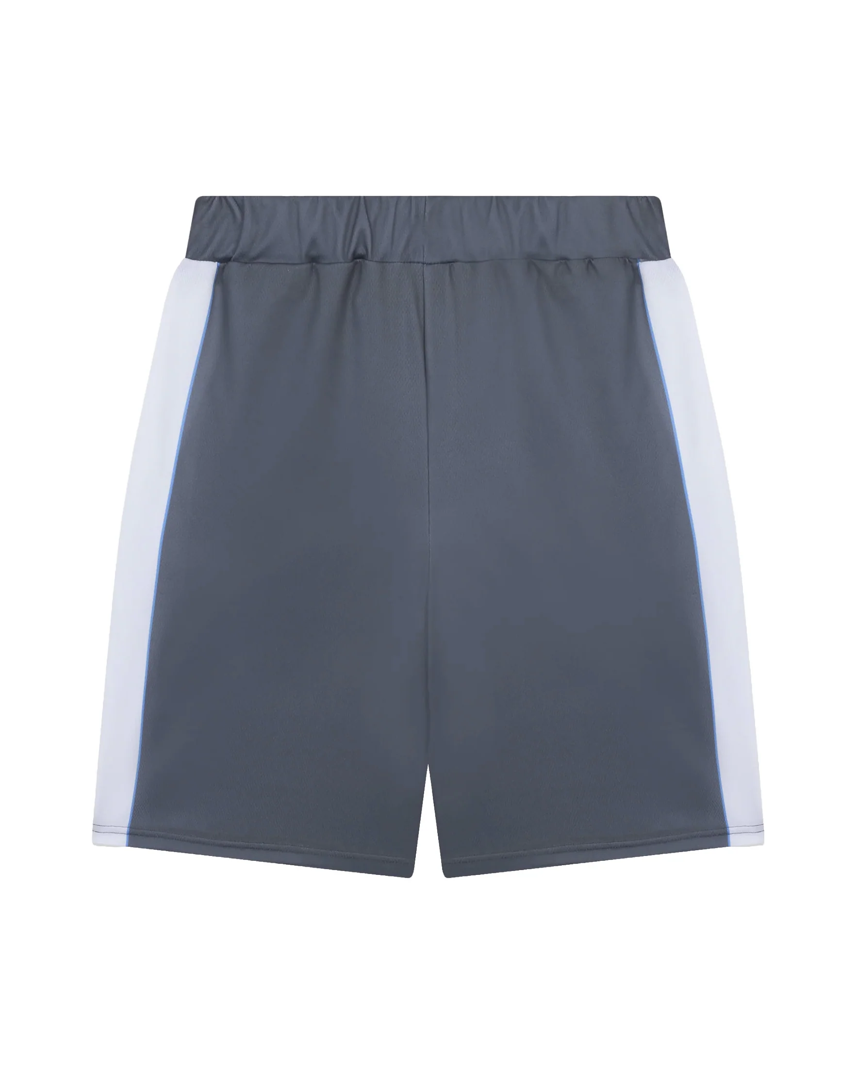 Gcds Kids Bermuda Grigio e Bianco con Logo per Bambini