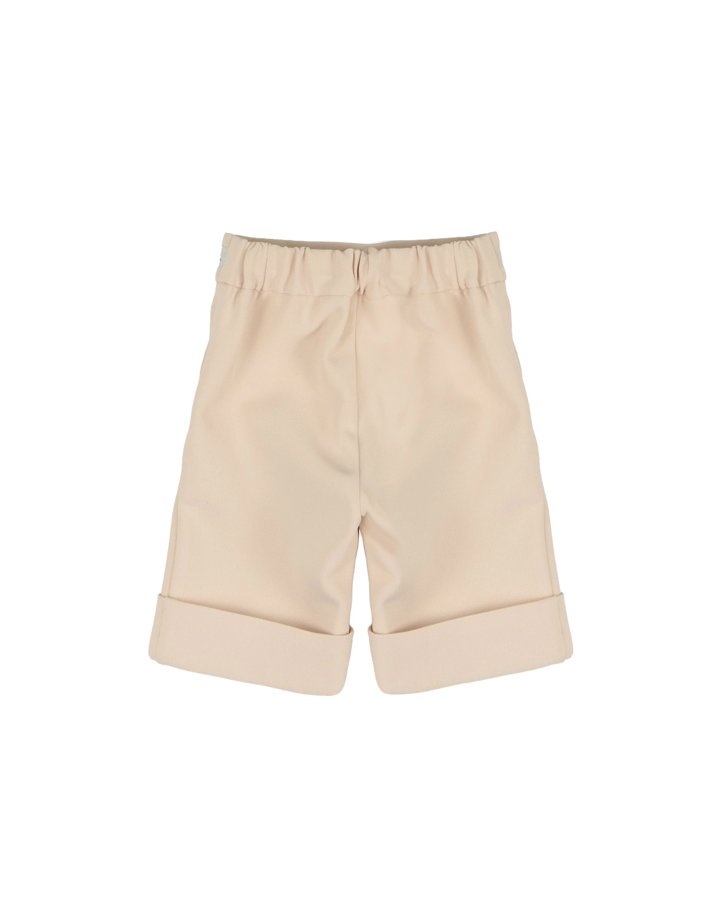 Elisabetta Franchi La Mia Bambina Bermuda Rosa con Fascia Logata per Neonate