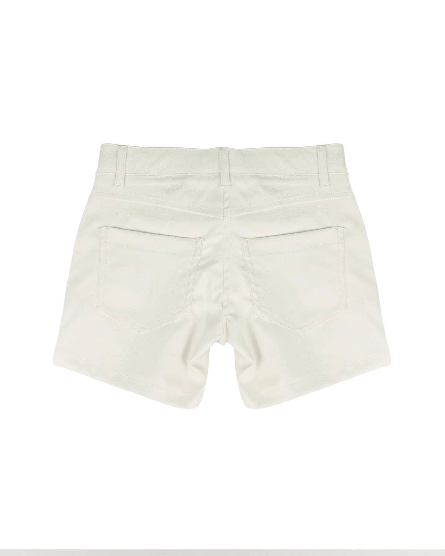 Vicolo Kids Short in Denim Bianco per Bambine