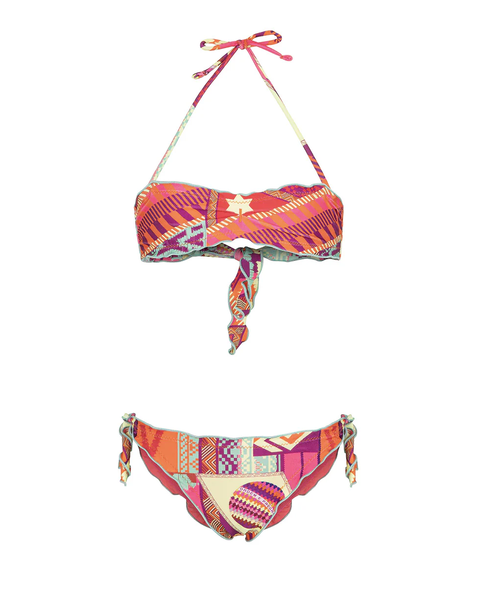 F**K Kids Costume Due Pezzi Fantasia per Bambine
