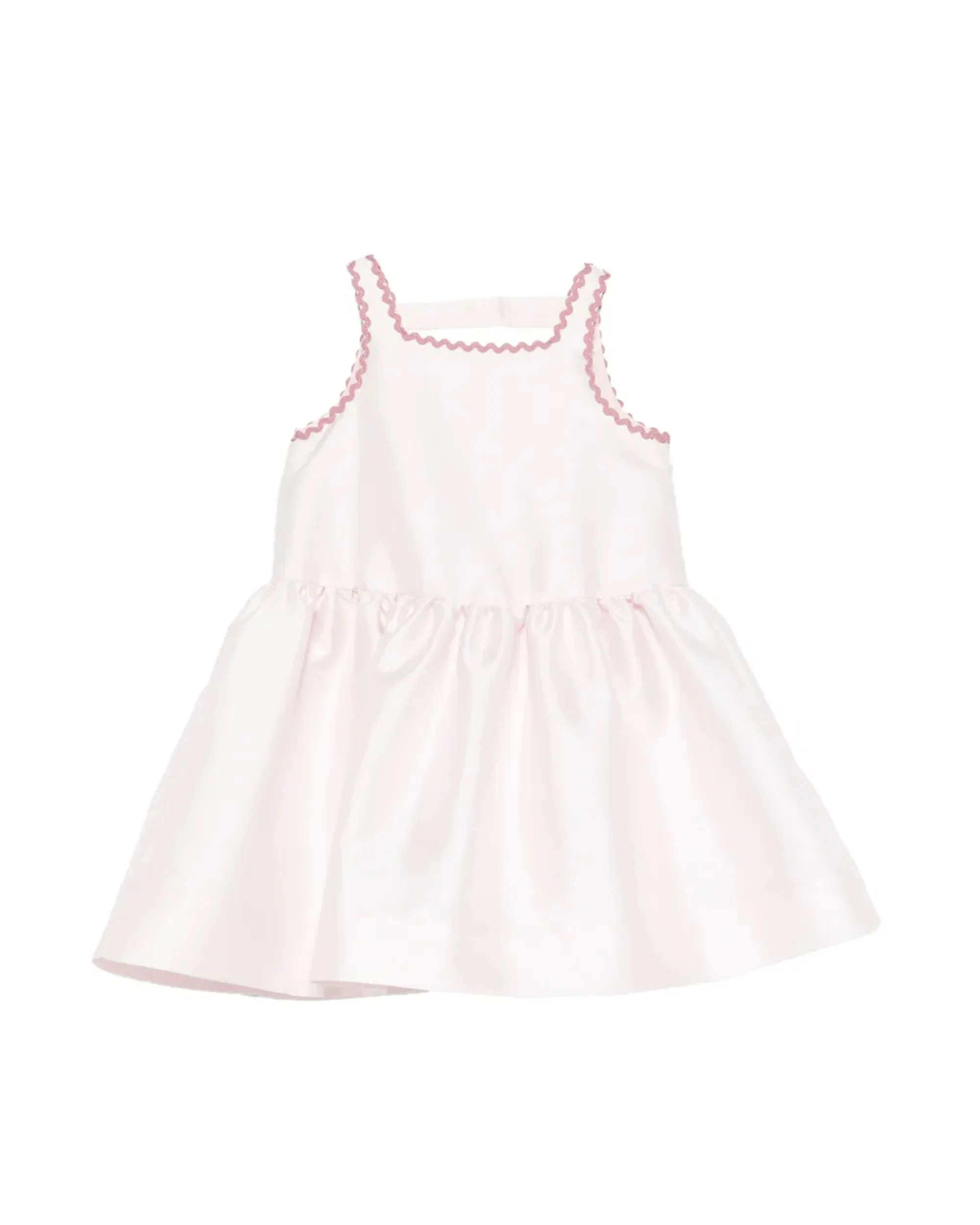 Simonetta Kids Abito Rosa da Cerimonia con Applicazione per Bambine