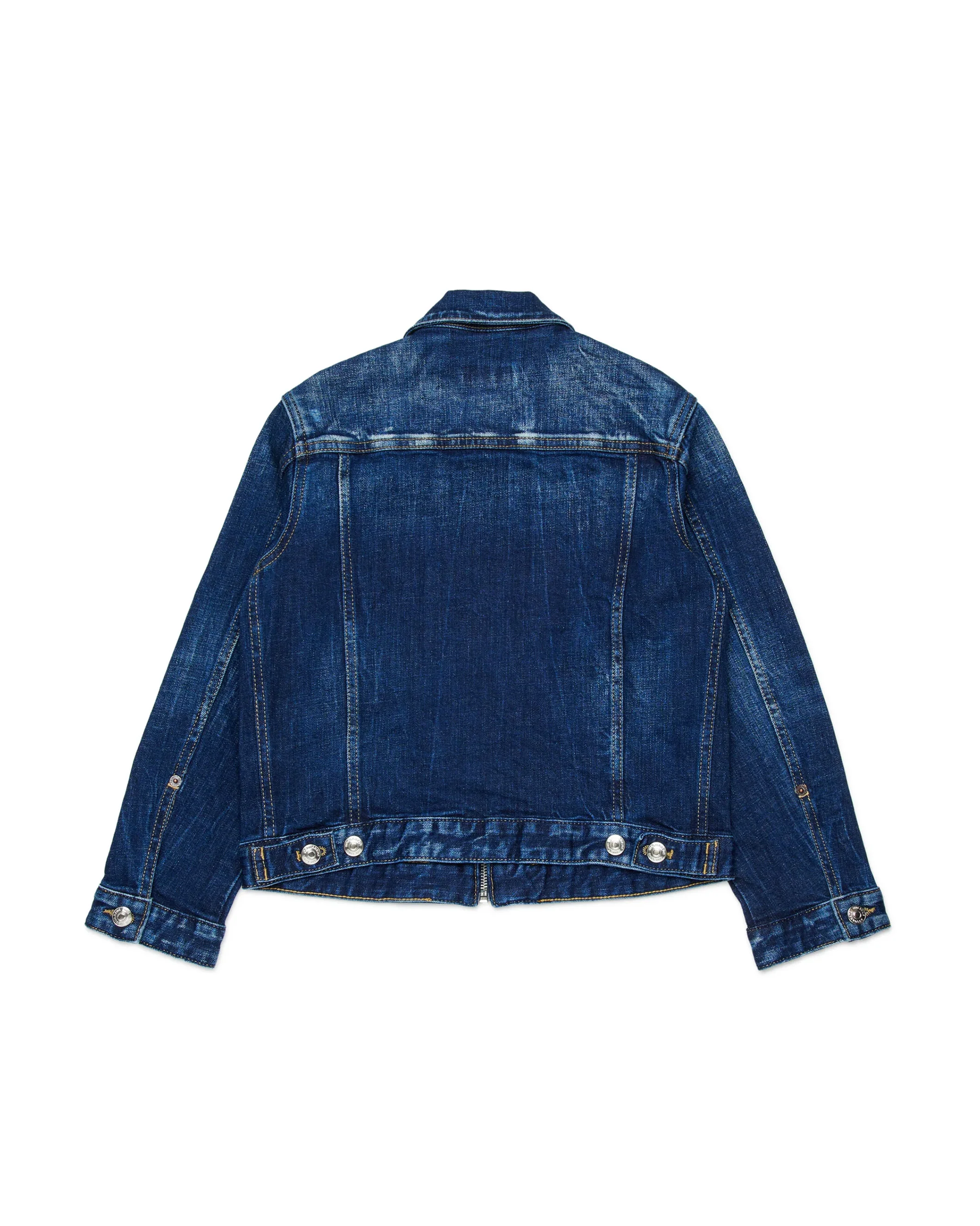 Dsquared2 Kids Giacca in Denim Blu per Bambini