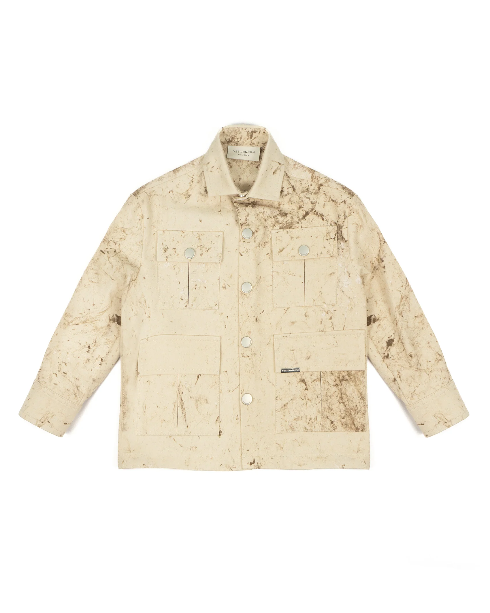 Yes London Kids Giacca Beige Maltinto per Bambini
