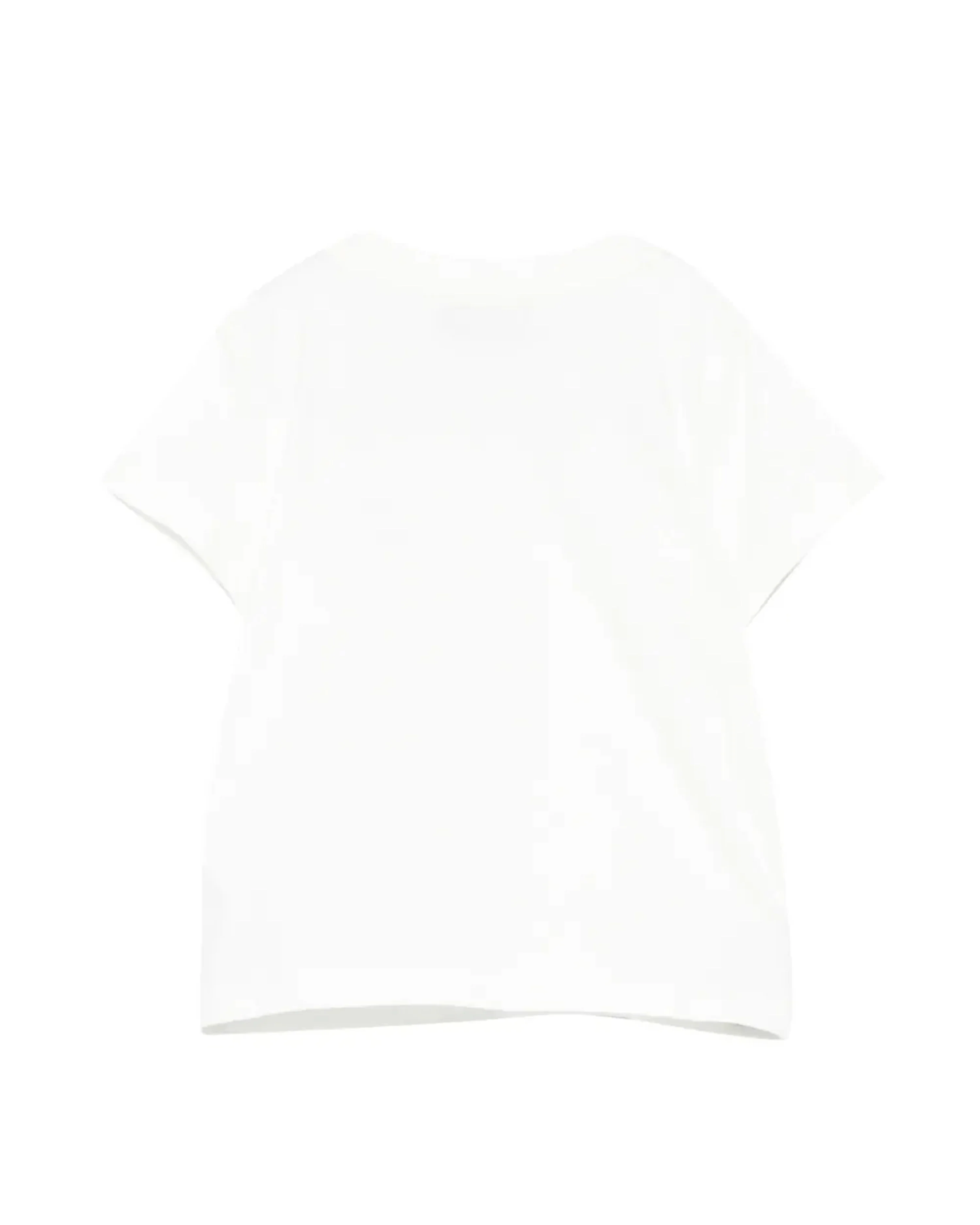Moschino Kids T-Shirt Panna con Logo Teddy Bear per Neonati