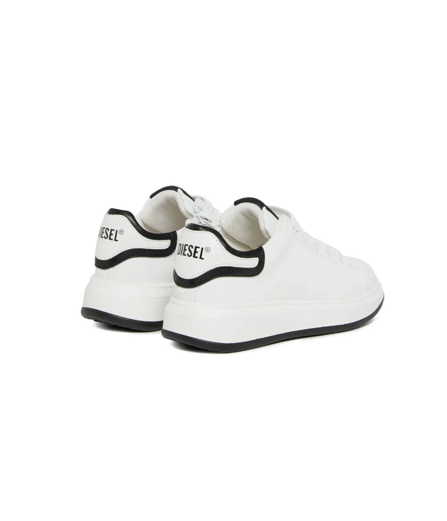 Diesel Kids Sneakers Bianco/Nero per Bambini