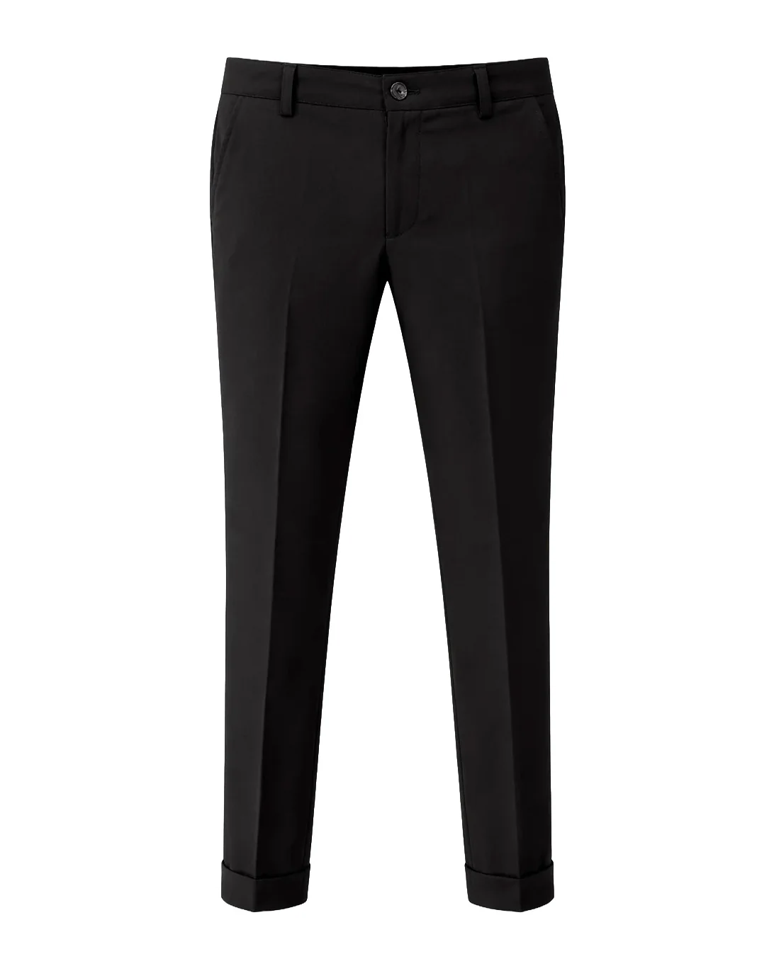 Daniele Alessandrini Kids Pantalone Classico Nero per Bambini
