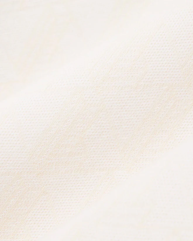 Lacoste Kids Abito Polo Bianco e Beige con Logo per Bambine