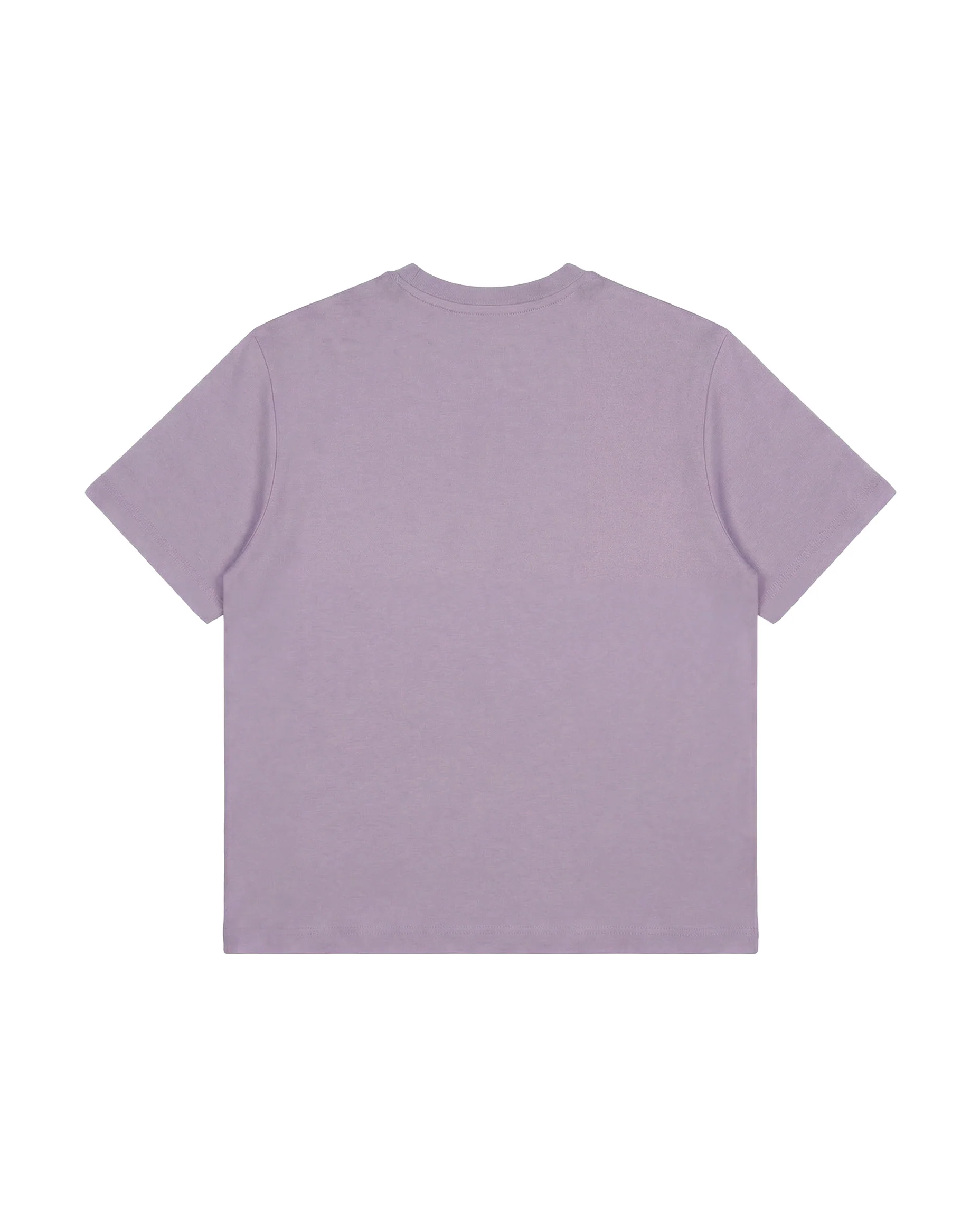 Elisabetta Franchi La Mia Bambina T-shirt Lilla con Logo Effetto Metallico Oro per Bambine