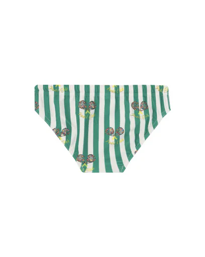 4Giveness Kids Slip Verde Fantasia a Righe per Bambini