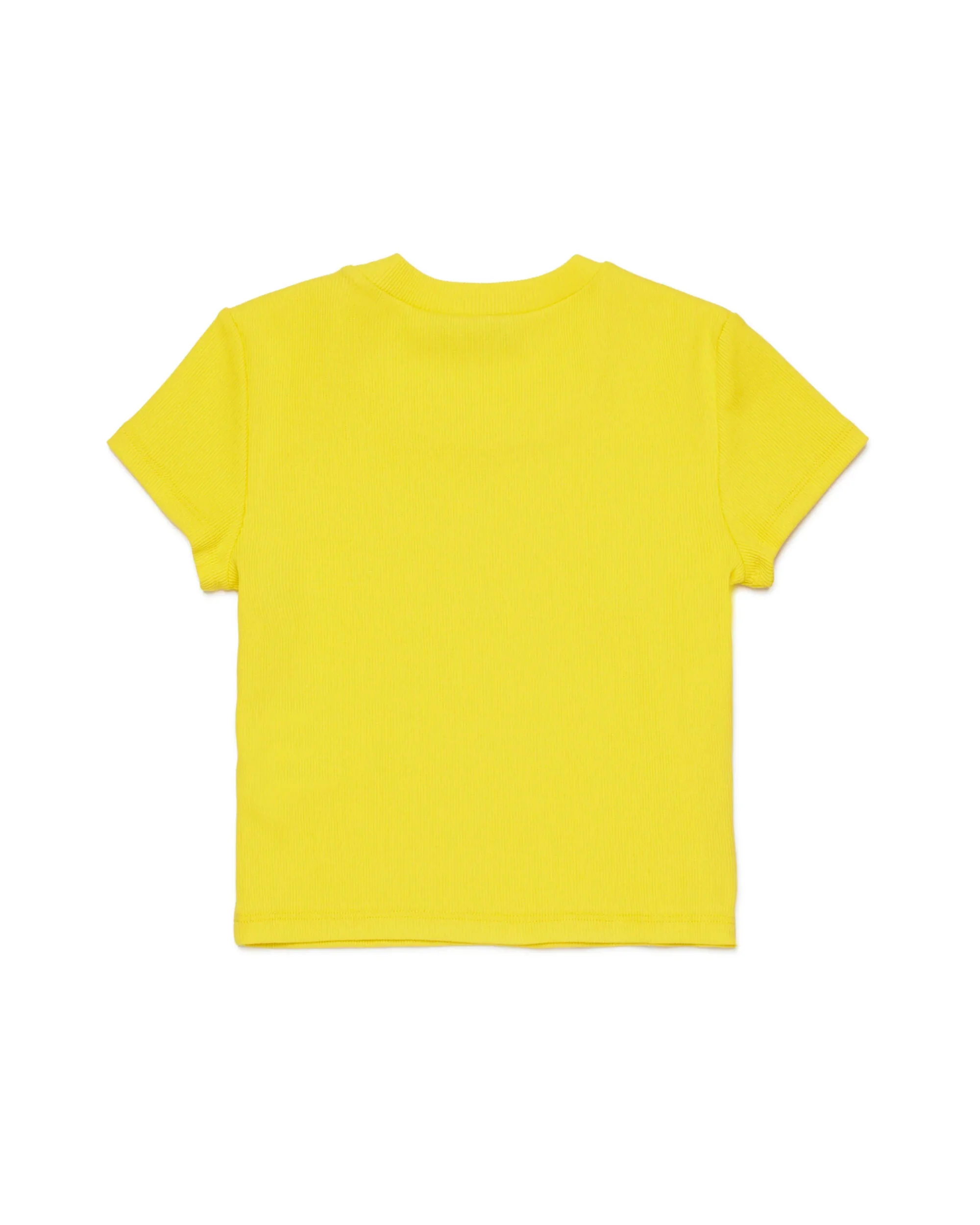 Dsquared2 Kids T-shirt Yellow a Costine per Bambine