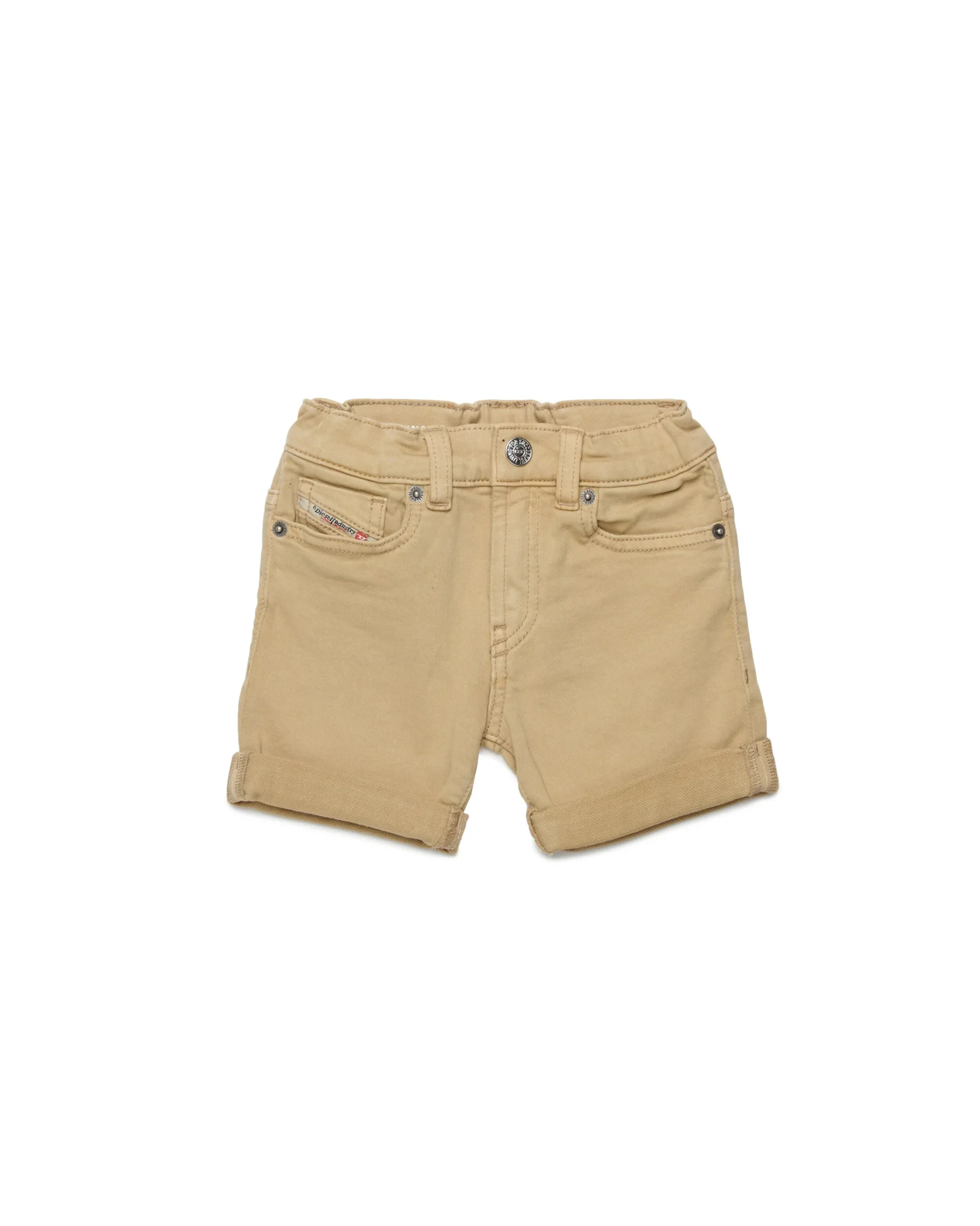 Diesel Kids Bermuda in Denim Sabbia per Neonati