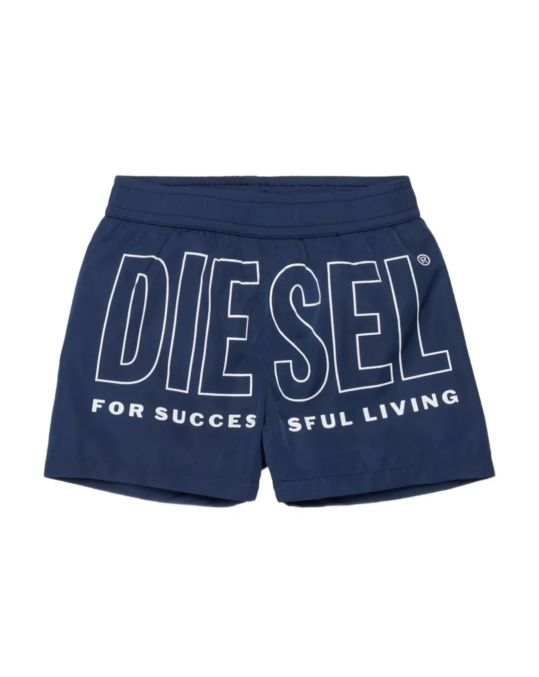 Diesel Kids Costume Blu Navy con Logo per Neonati