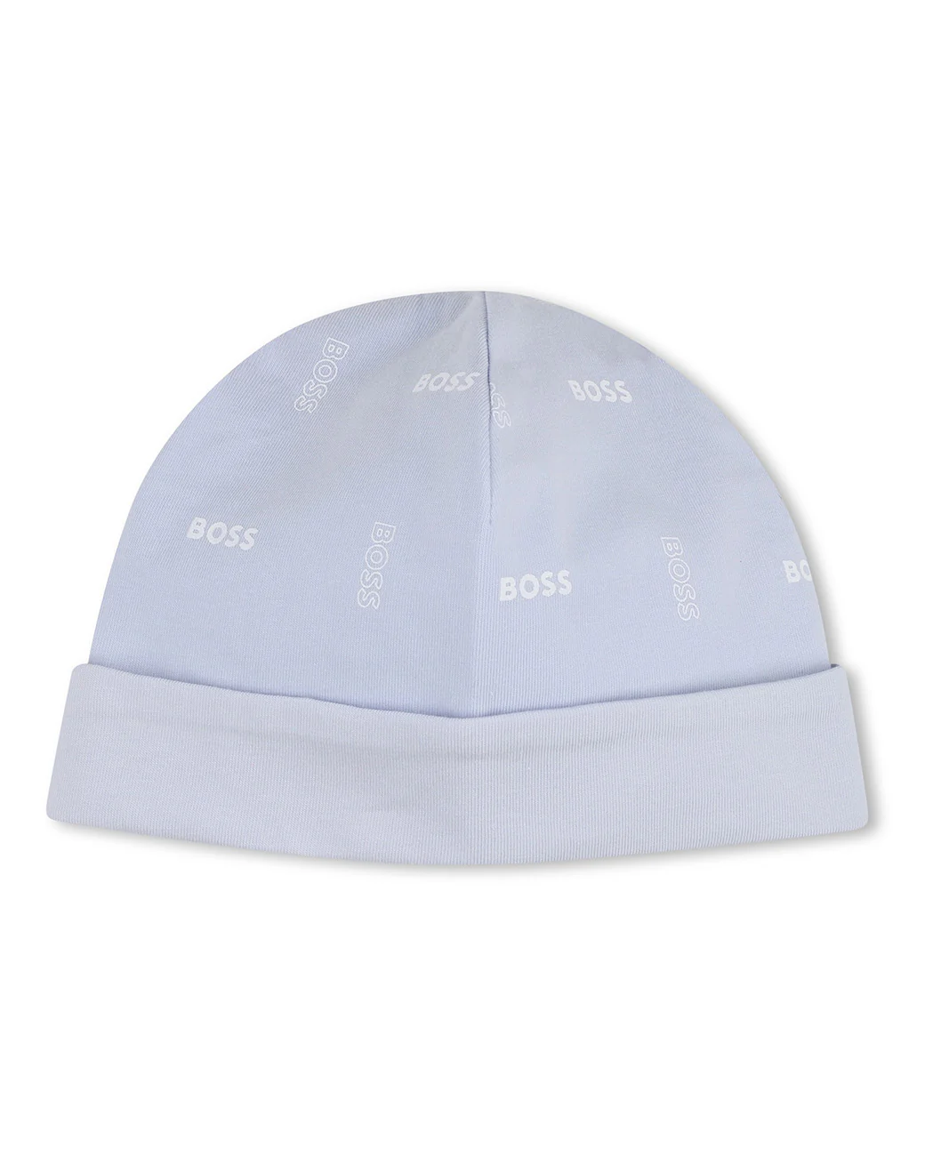 Boss Kids Tutina+ Bavetto + Cappello Blu Cielo All-Over per Neonati