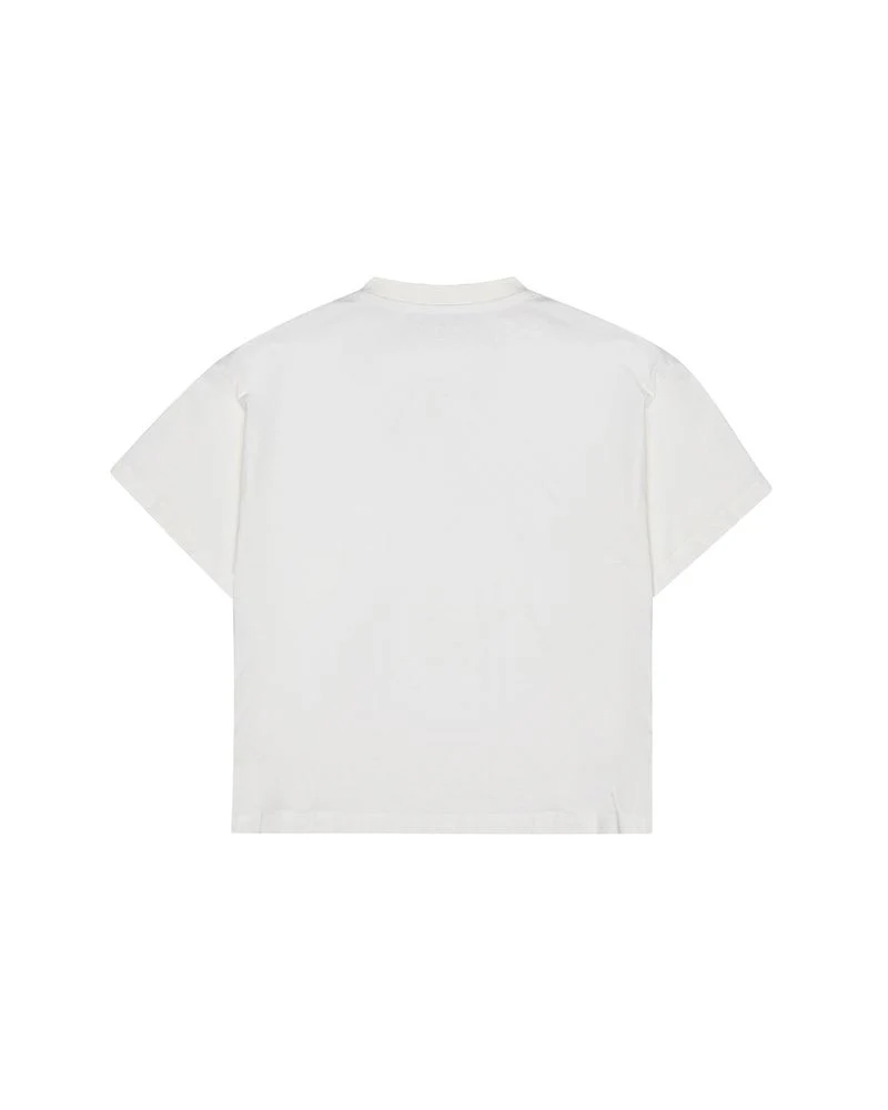 Iceberg Kids T-Shirt Off-White con Stampa Logo Unisex