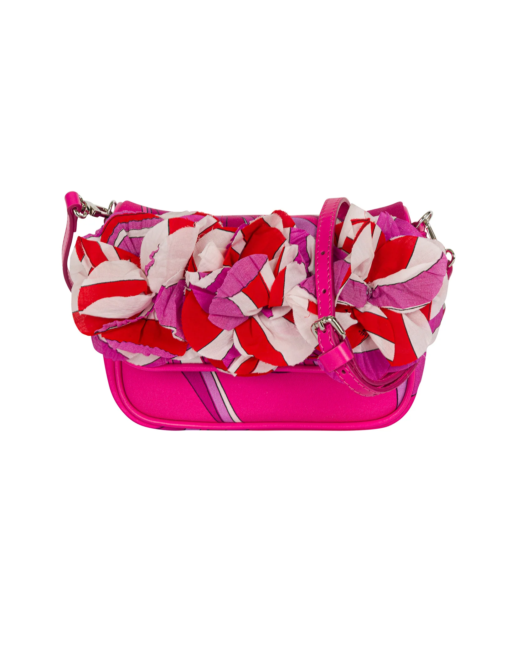 Emilio Pucci Kids Borsa a Fantasia con Applicazioni per Bambine