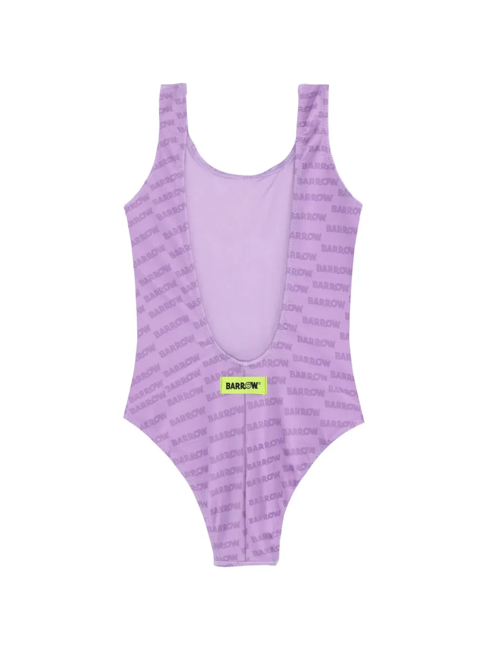 Barrow Kids Costume Intero Lilla All-Over con Stampa per Bambine