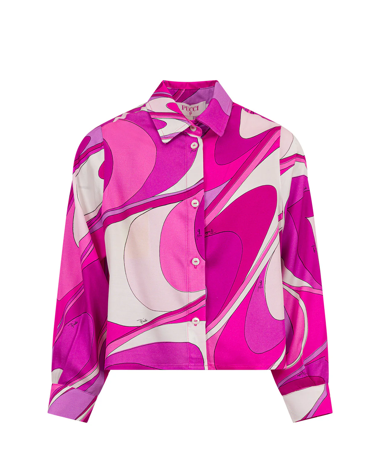 Emilio Pucci Kids Camicia a Fantasia per Bambine