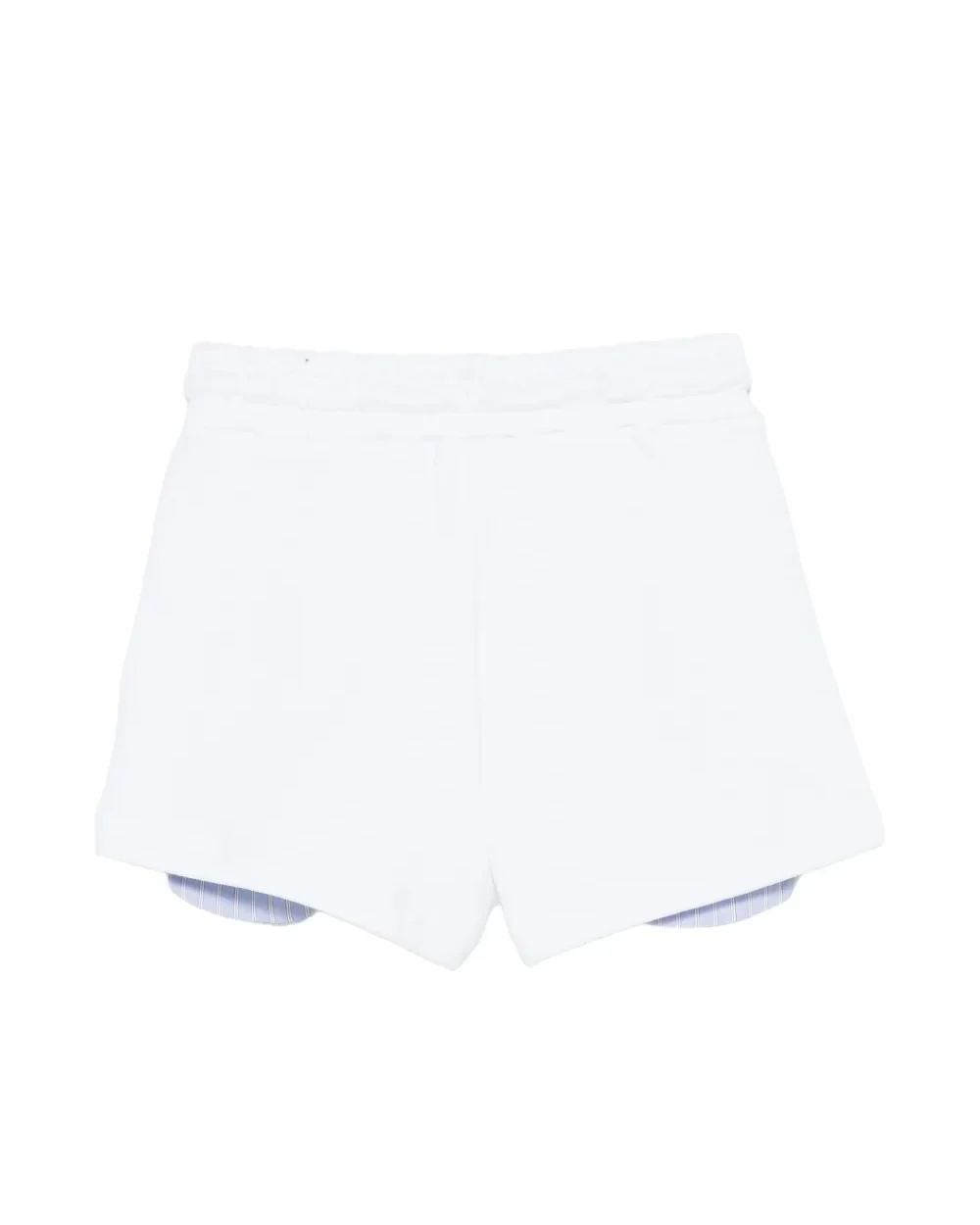 Barrow Kids Short Off-White con Stampa Logo per Bambine