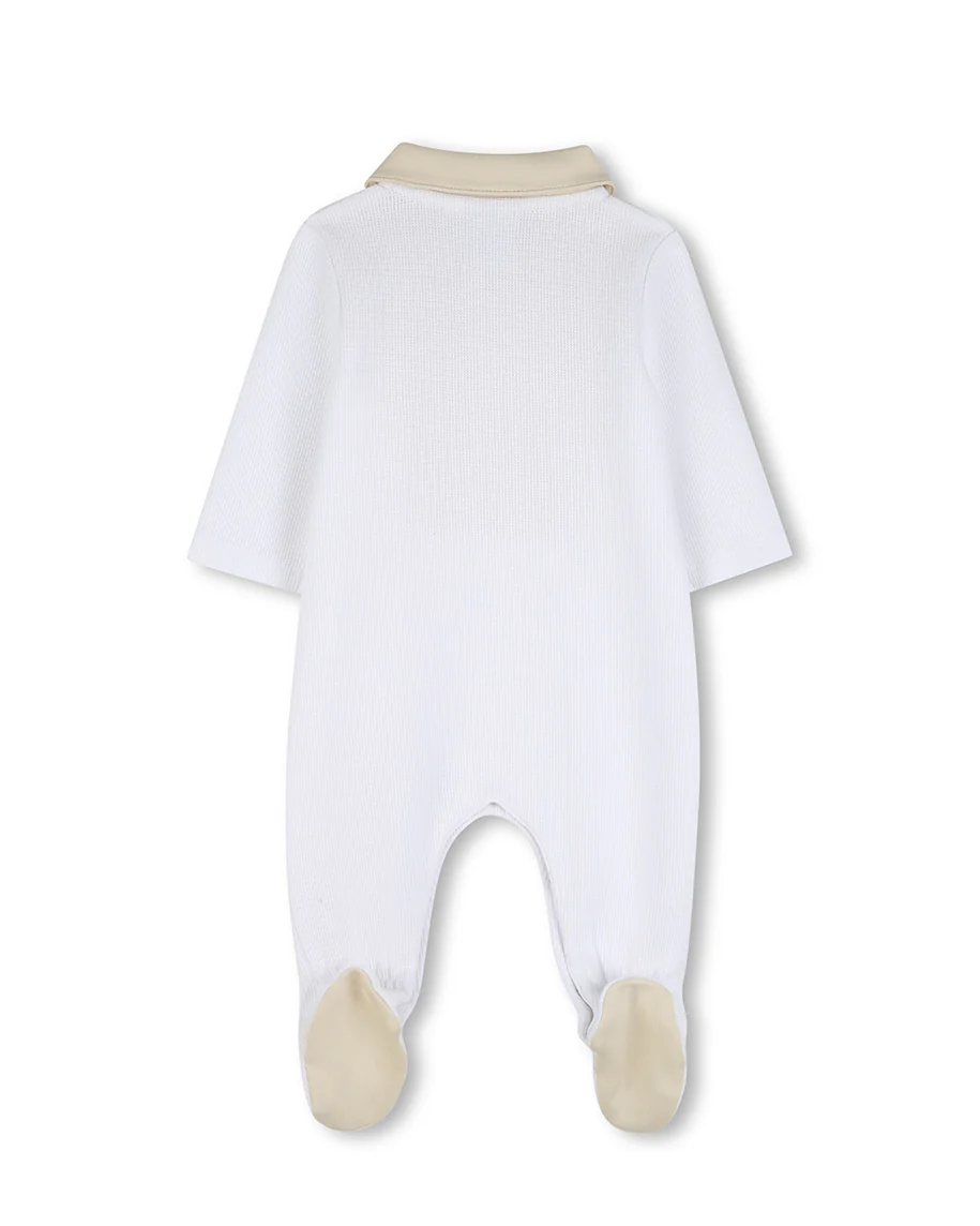 Boss Kids Tutina Bianco/Beige per Neonati