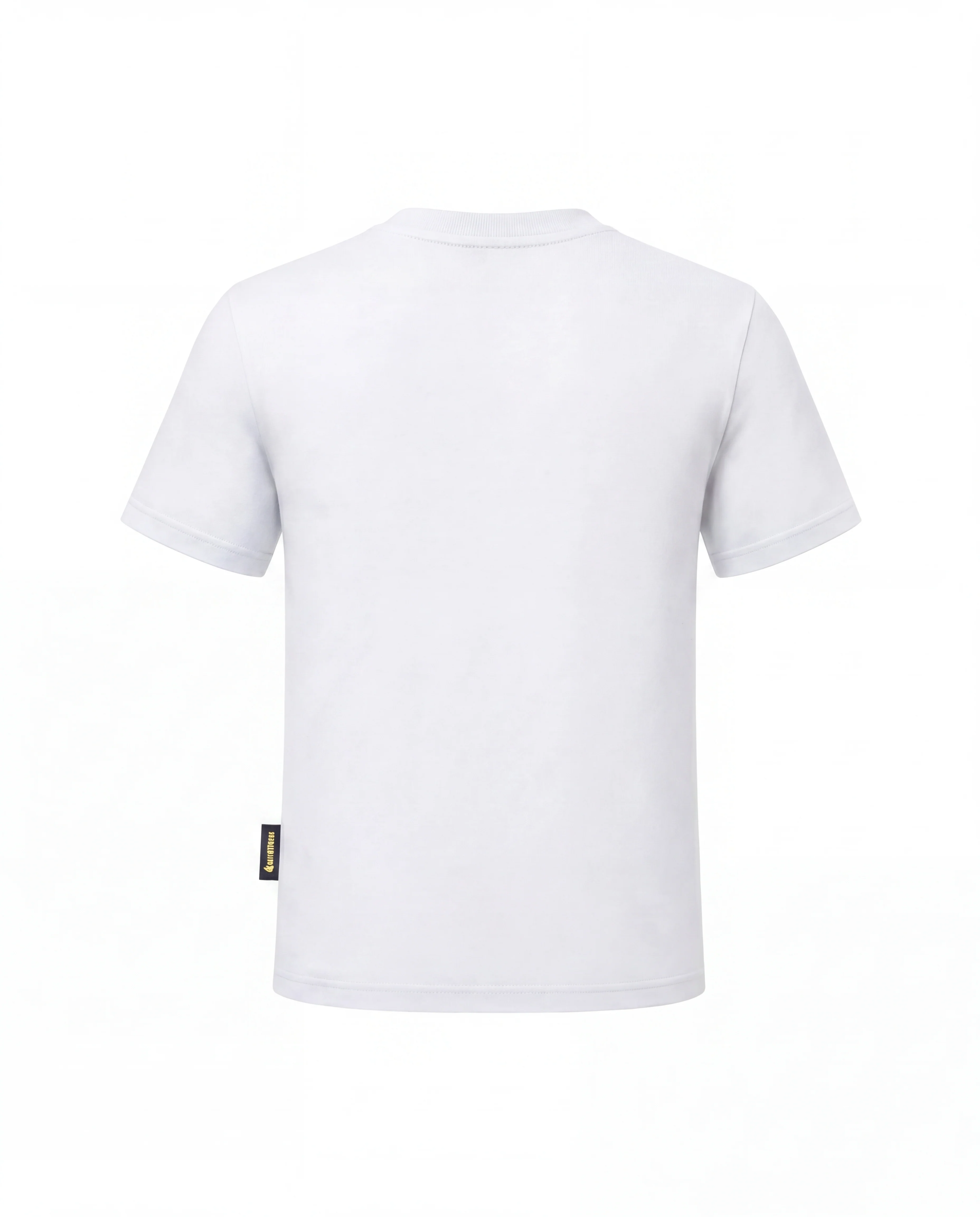4Giveness Kids T-Shirt Bianco con Logo per Bambini