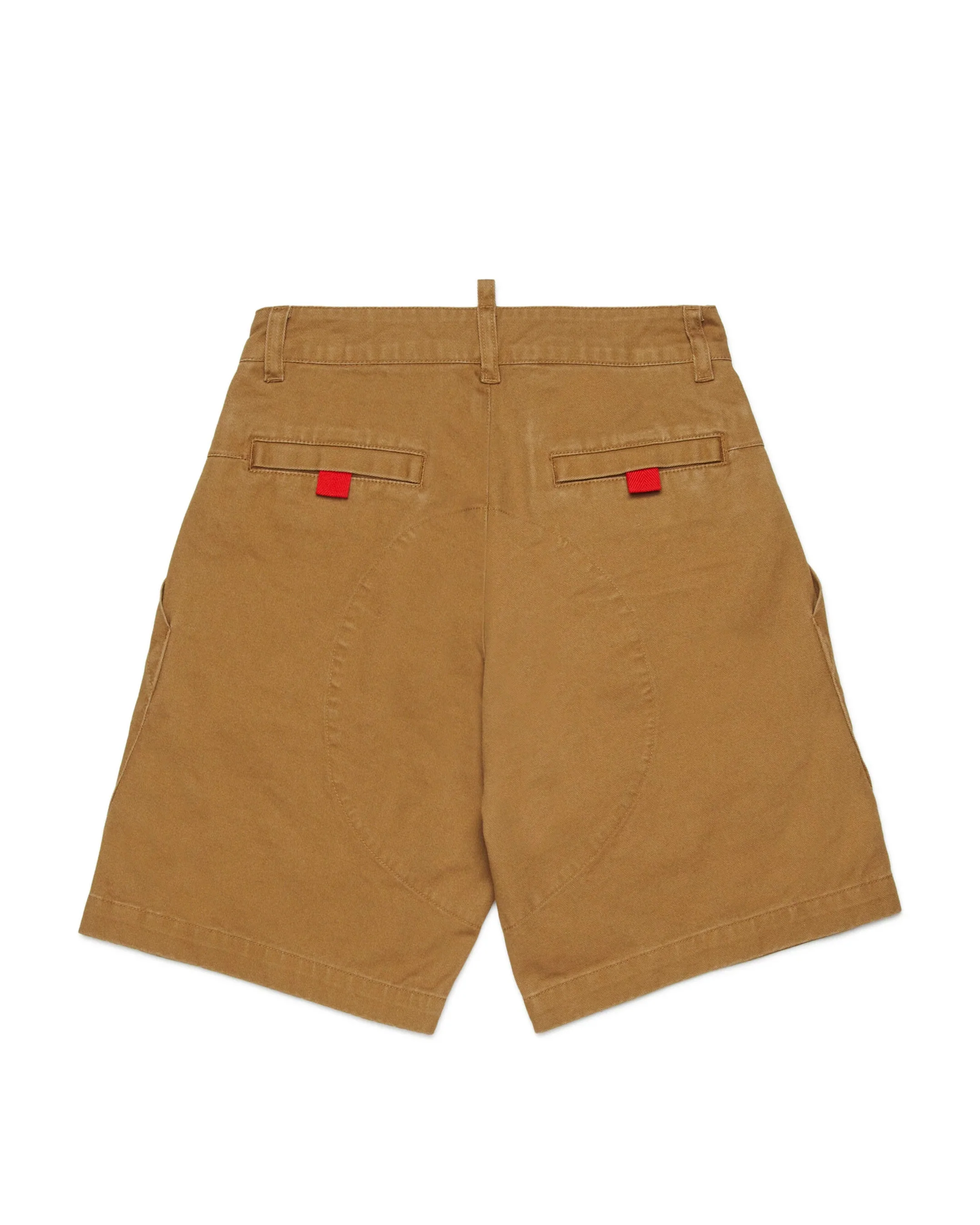 Dsquare2 Kids Bermuda Bronze Brown Cargo per Bambini