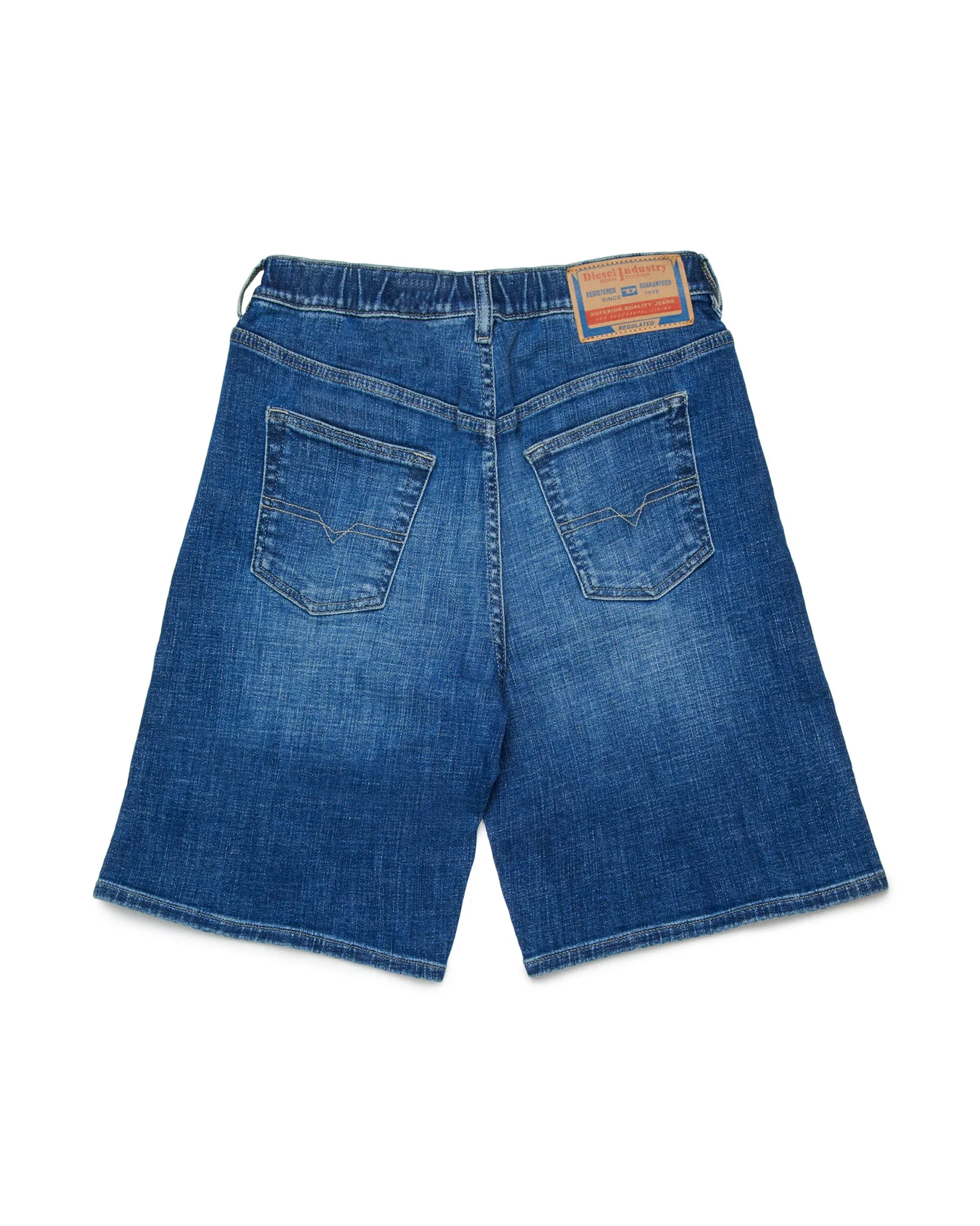 Diesel Kids Bermuda in Denim Unisex per Bambini