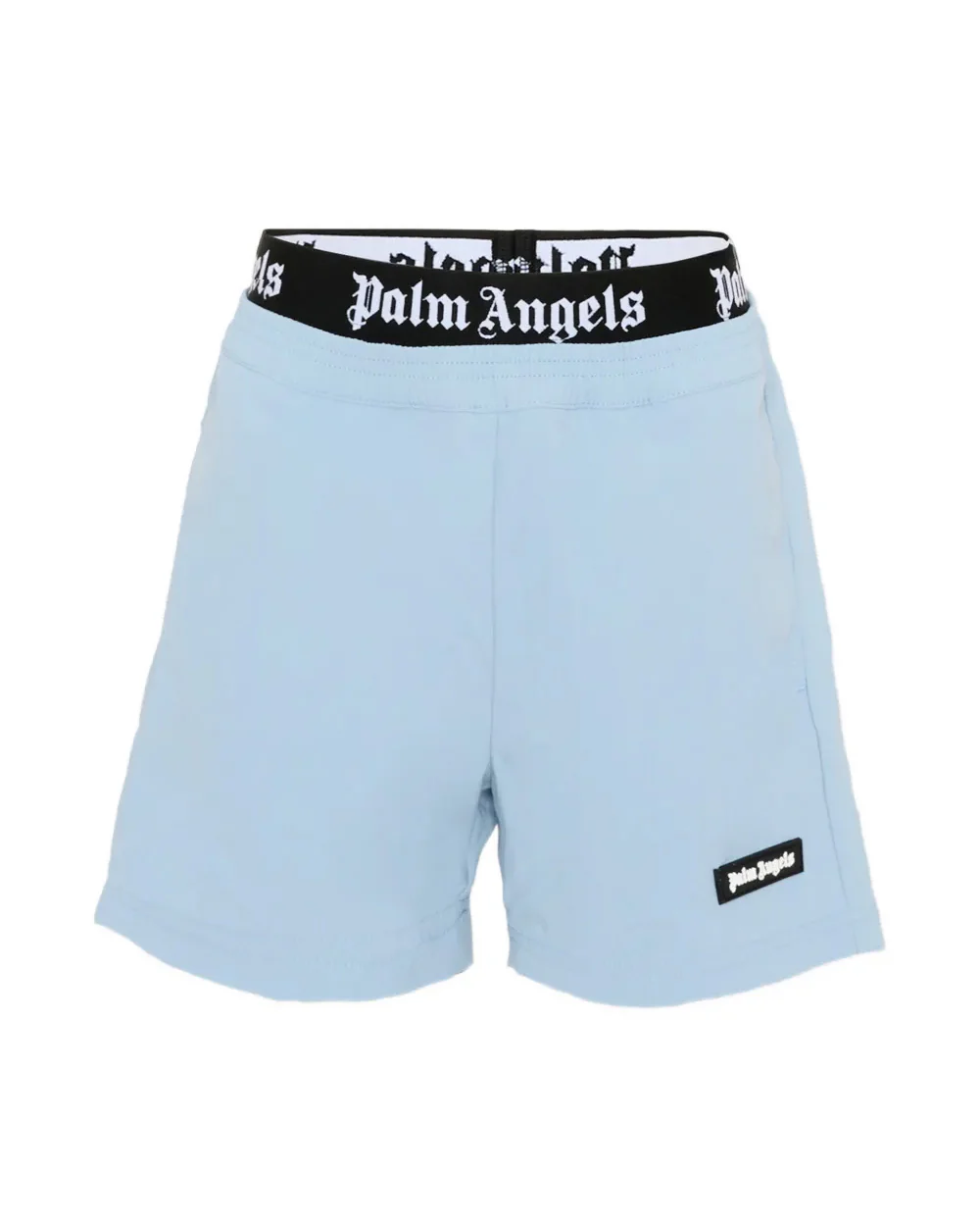 Palm Angels Kids Costume Celeste con Banda Logata per Bambini