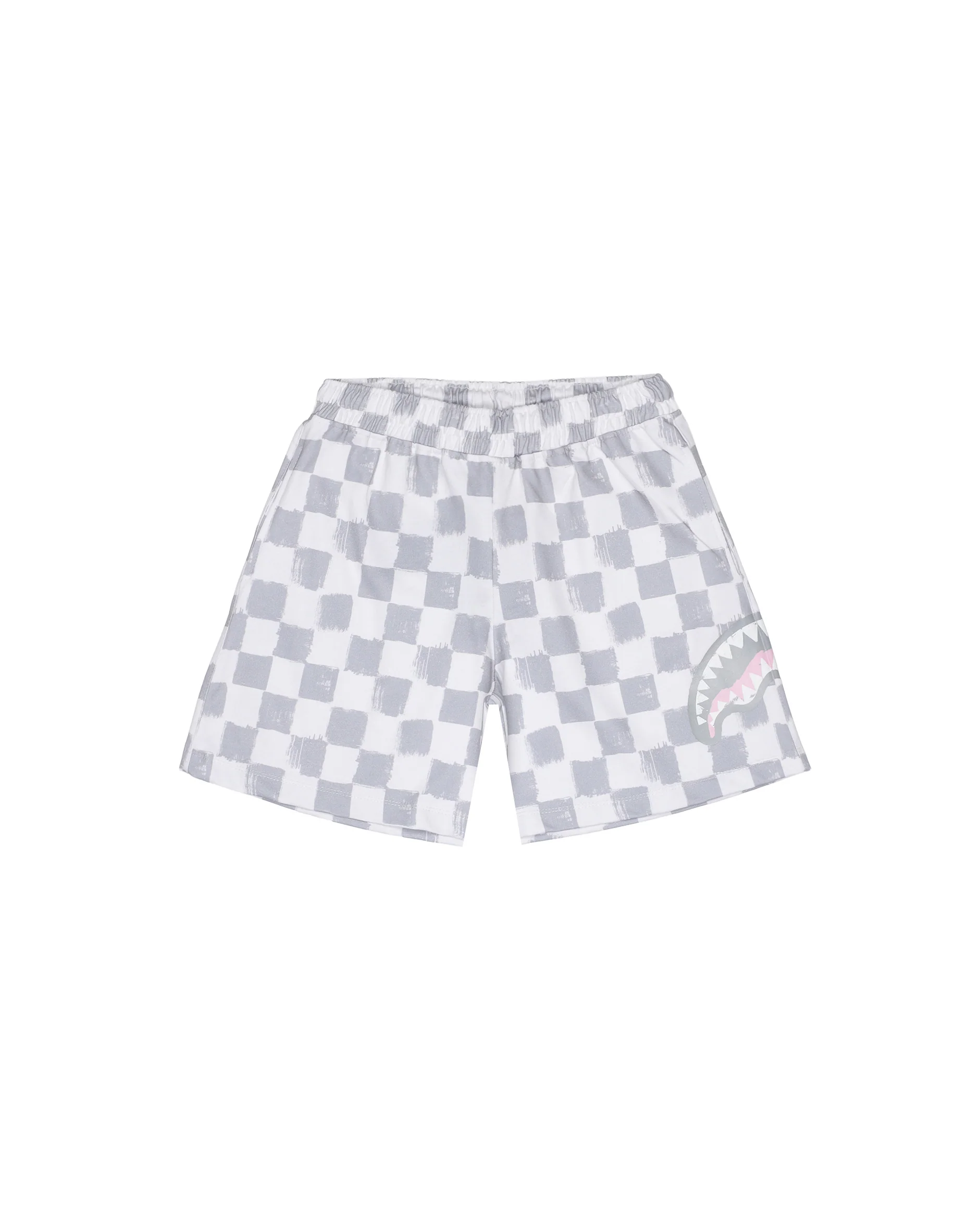 Sprayground Kids Bermuda Grigio A Quadri per Bambine