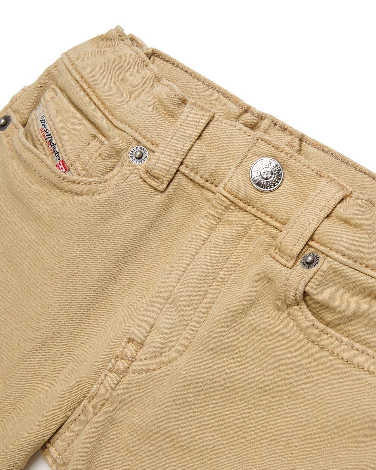 Diesel Kids Bermuda in Denim Sabbia per Neonati