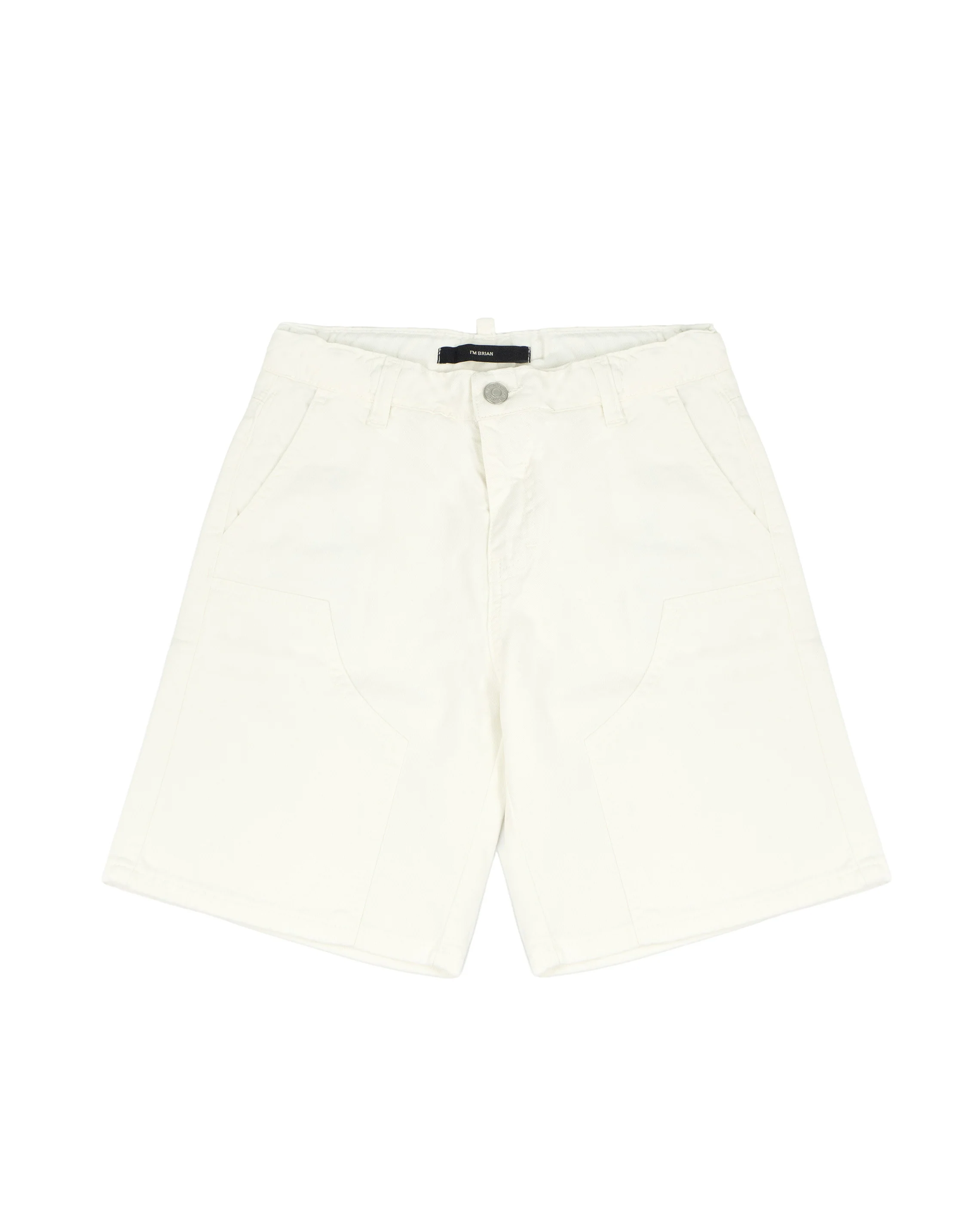 I'M Brian Kids Short in Denim Bianco per Bambini