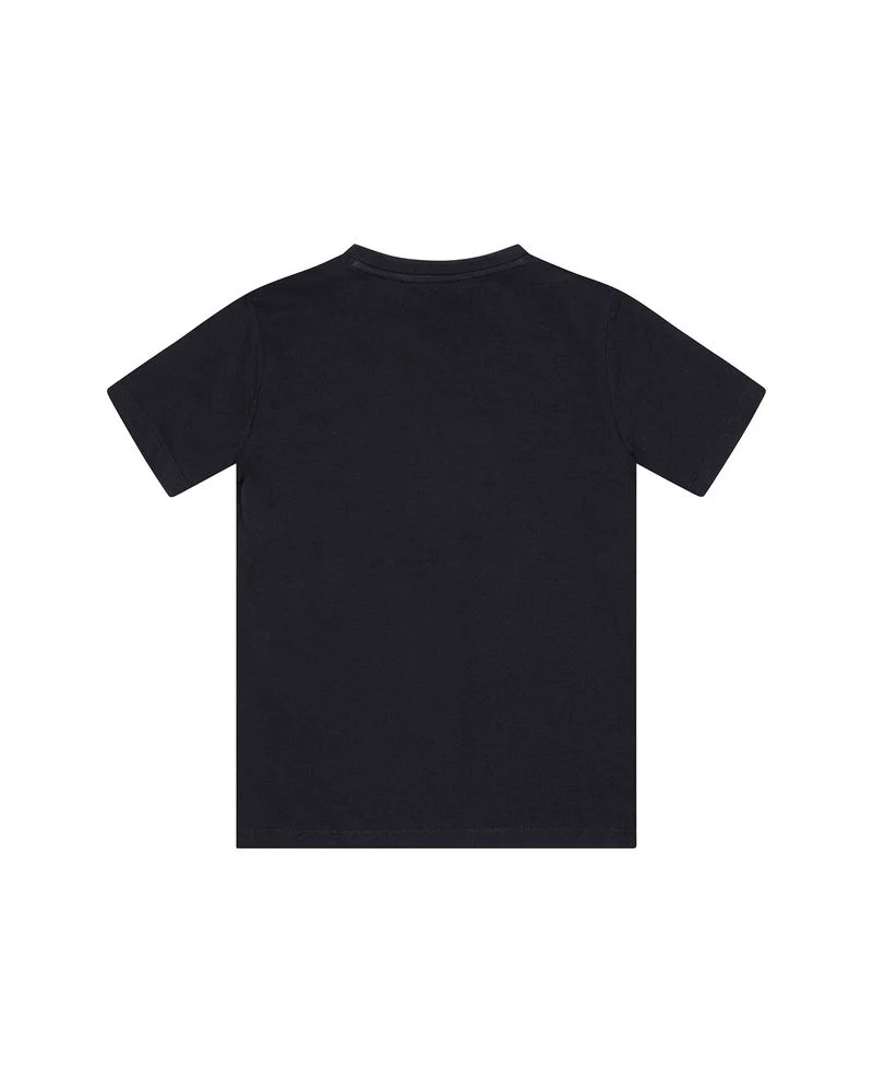 Iceberg Kids T-Shirt Nero con Stampa Logo Unisex