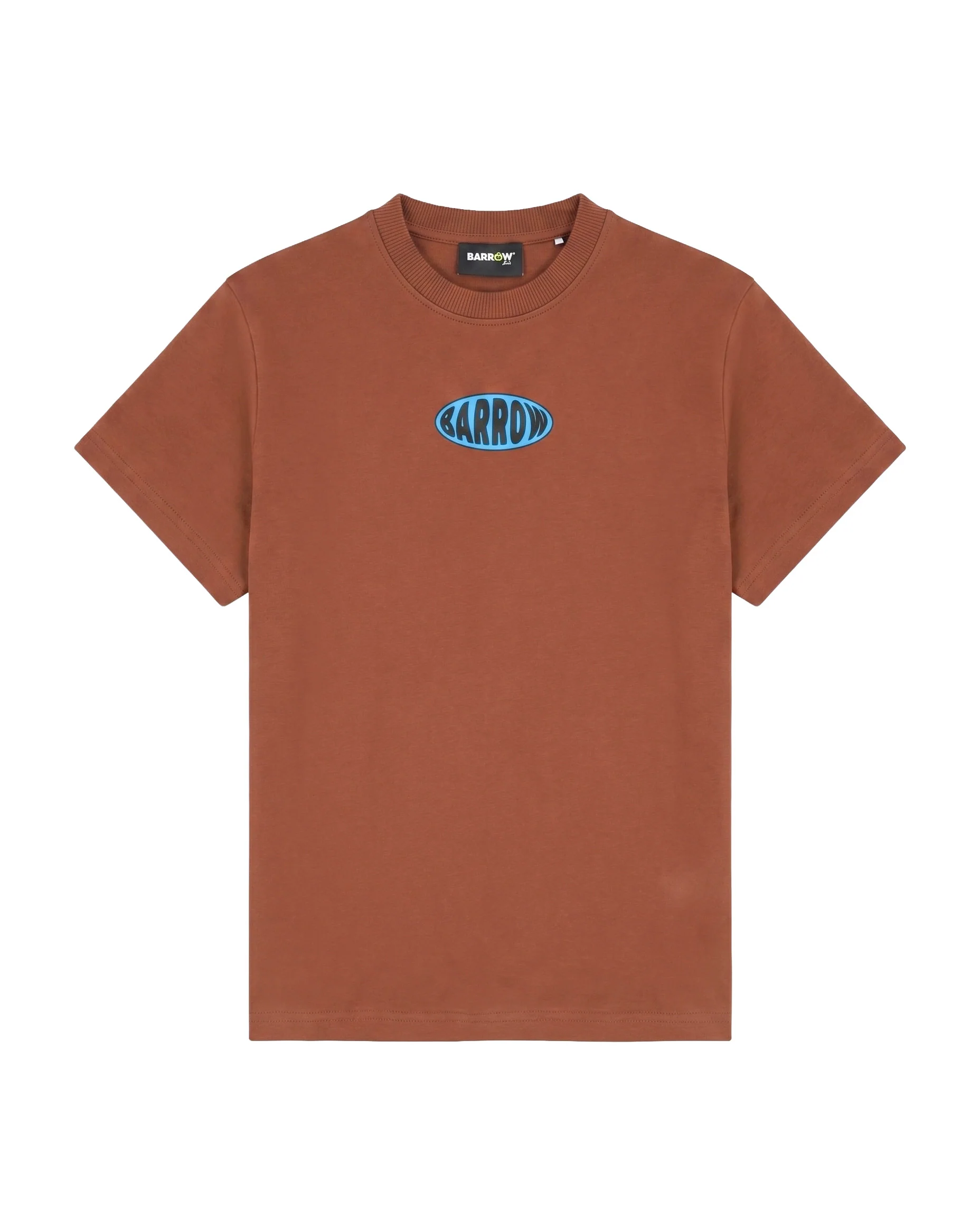 Barrow Kids T-Shirt Marrone con Stampa Orso sul Retro per Bambini