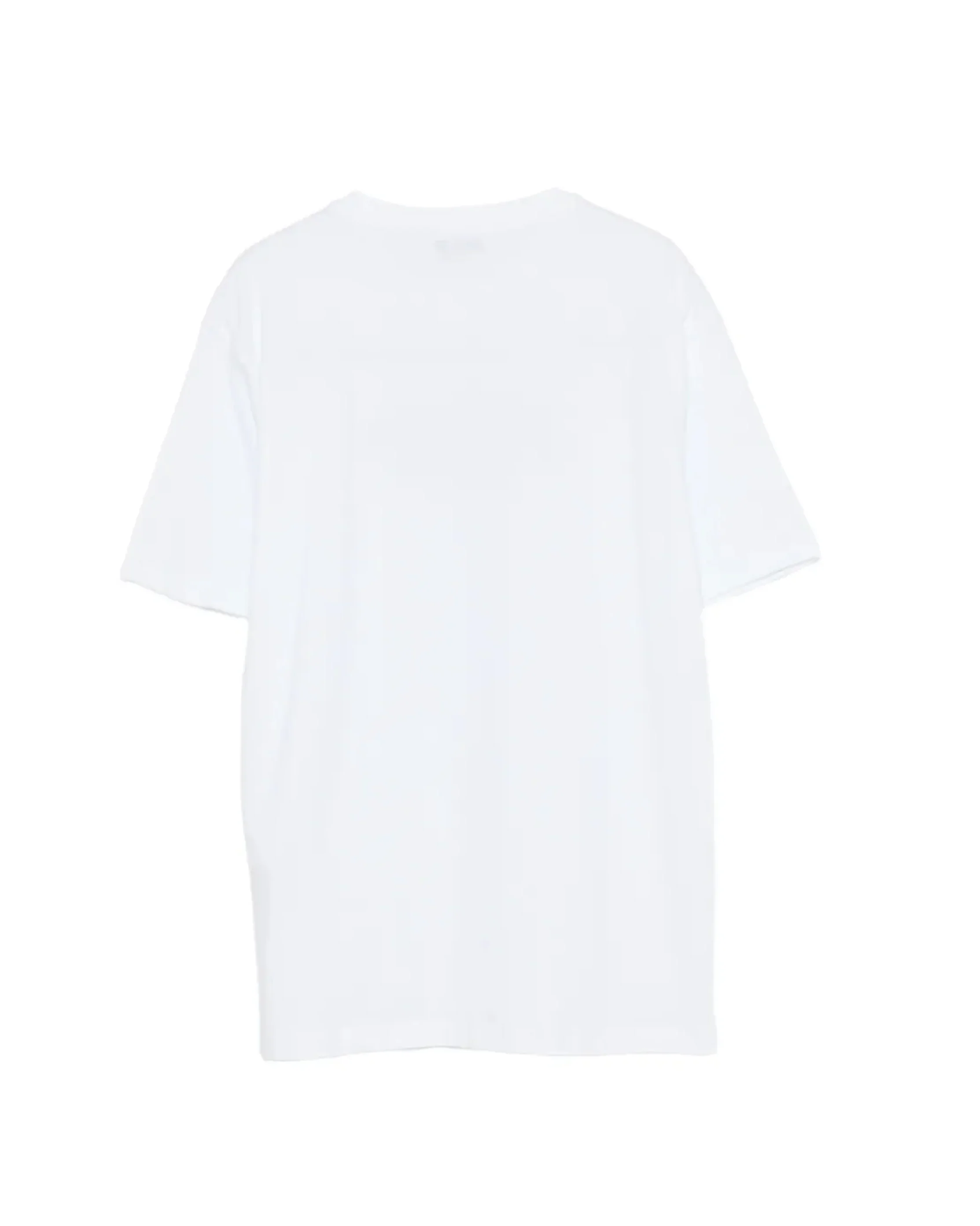 Msgm Kids T-Shirt Bianco con Logo Stampato per Bambine