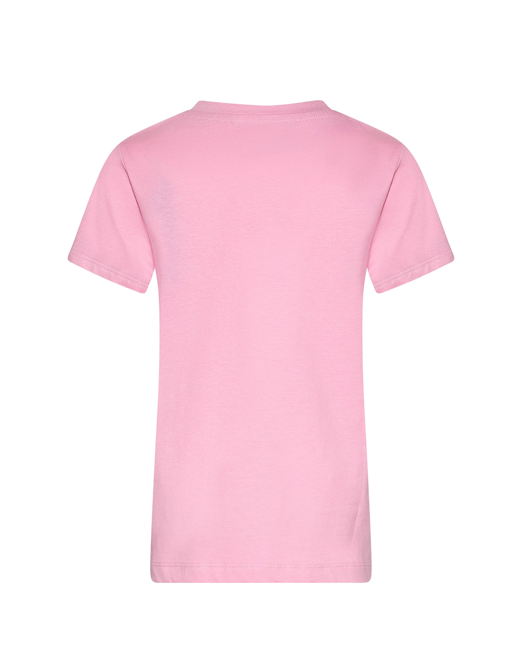 John Richmond Kids T-Shirt Rosa con Logo Ricamato per Bambine