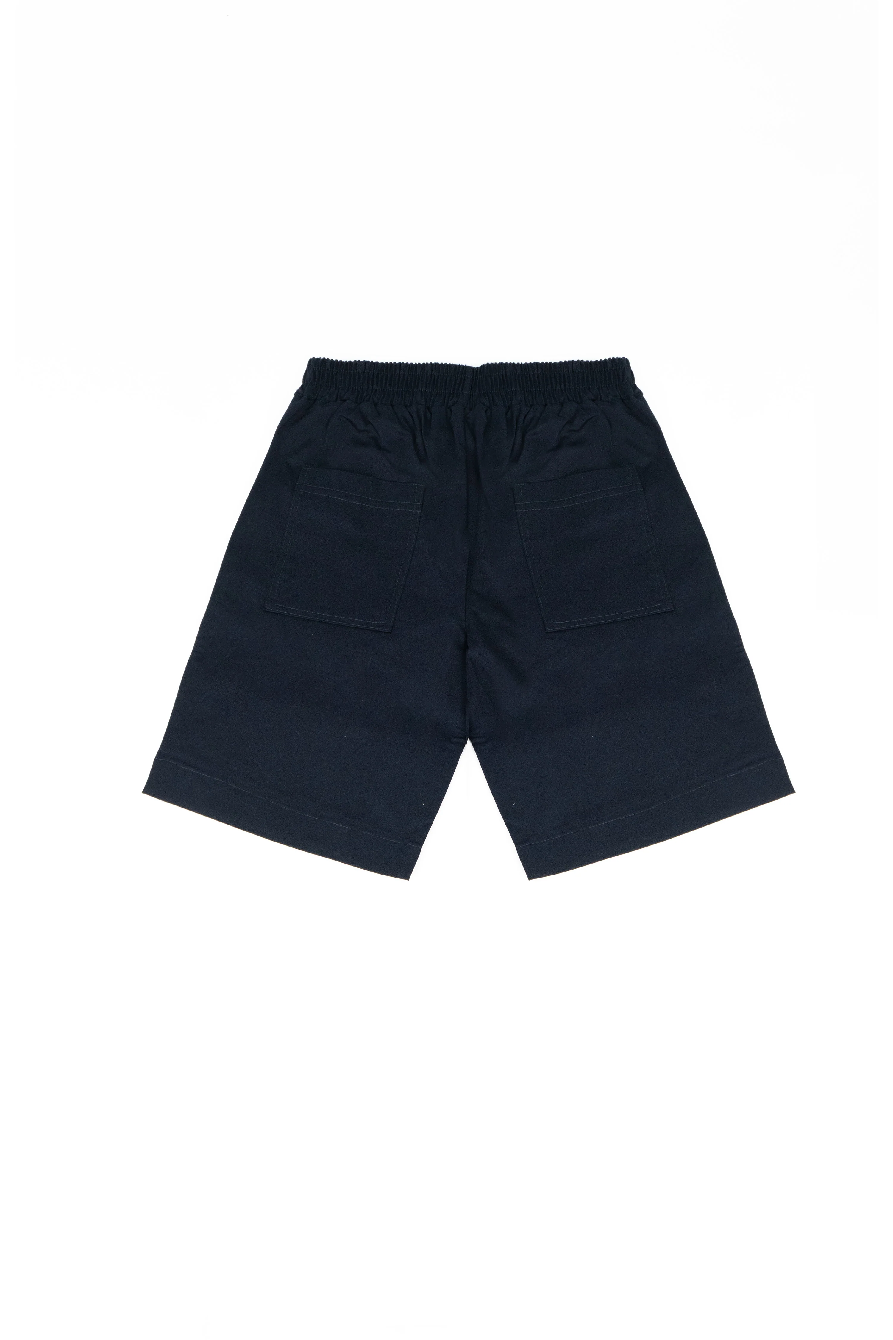 Msgm Kids Bermuda Blu con Zip a Contrasto per Bambini